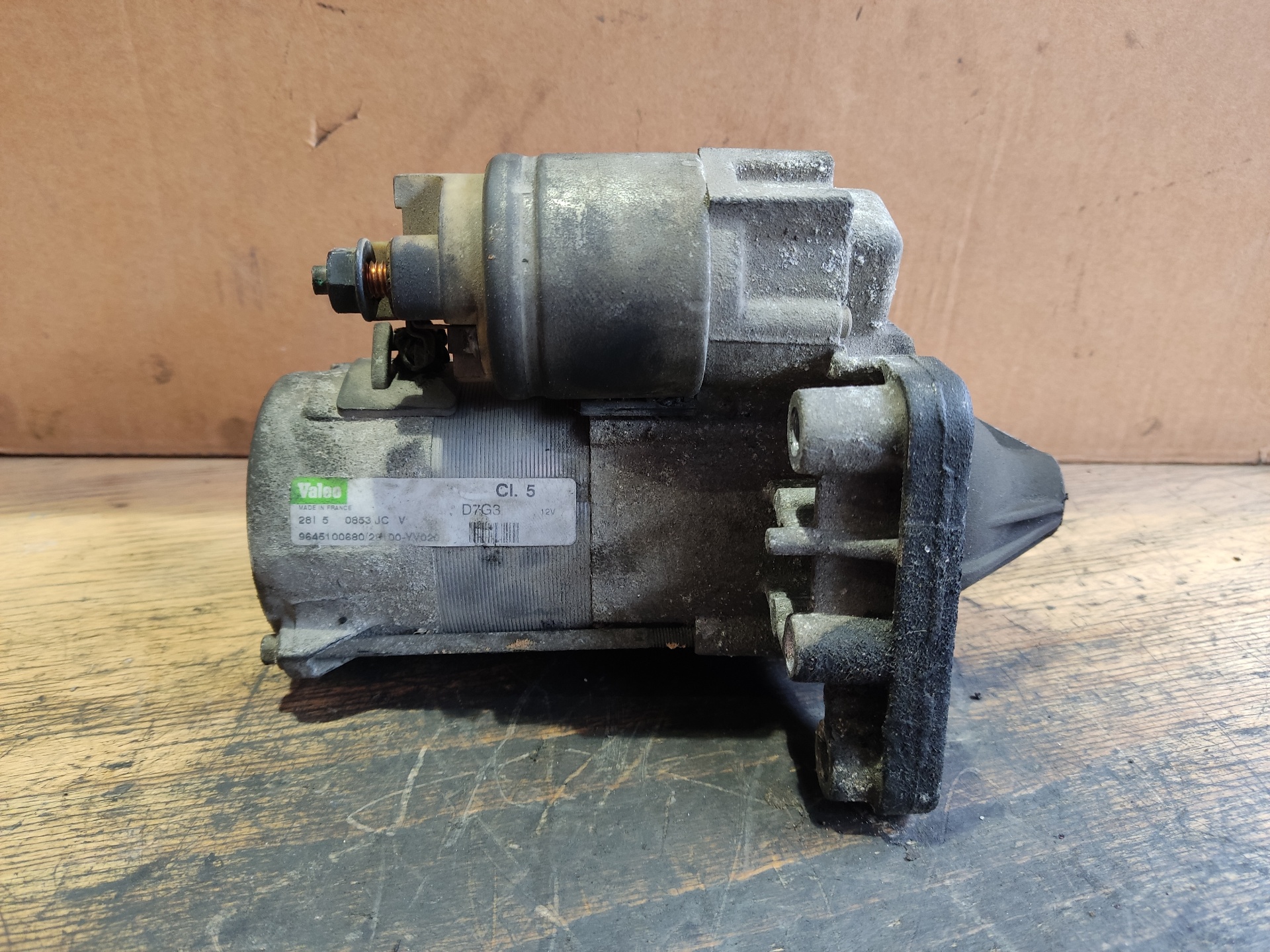 CITROËN C4 1 generation (2004-2011) Starter Motor D7G3 24896994