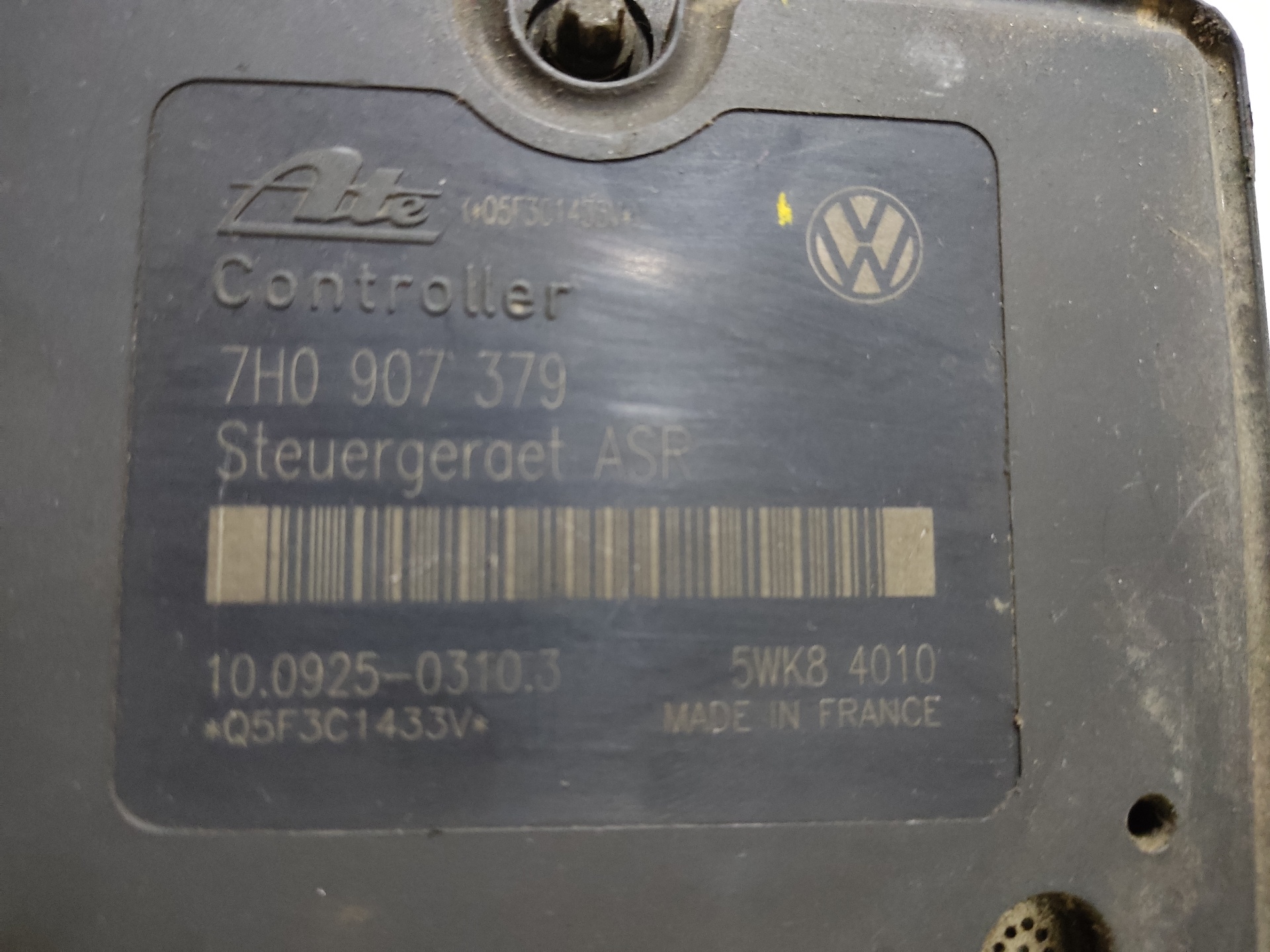 VOLKSWAGEN Transporter T5 (2003-2015) ABS Pump ESTANTERÍA99 24894669