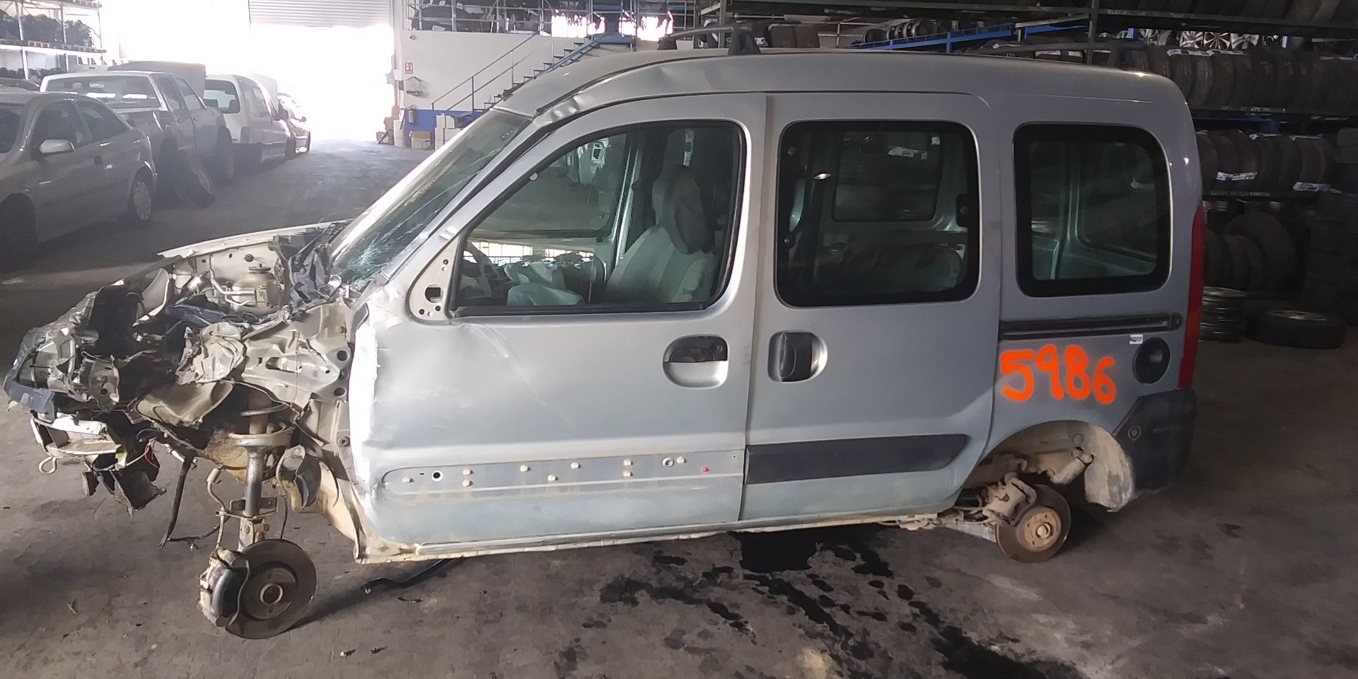 RENAULT Kangoo 1 generation (1998-2009) Hасос кондиционера 1417J 24893482