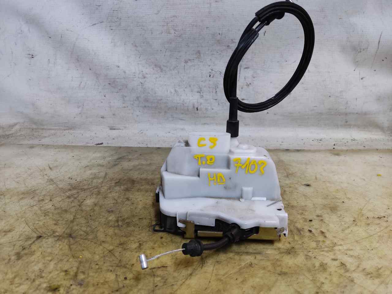 CITROËN C3 1 generation (2002-2010) Rear Right Door Lock ESTANTERÍA44 24901089