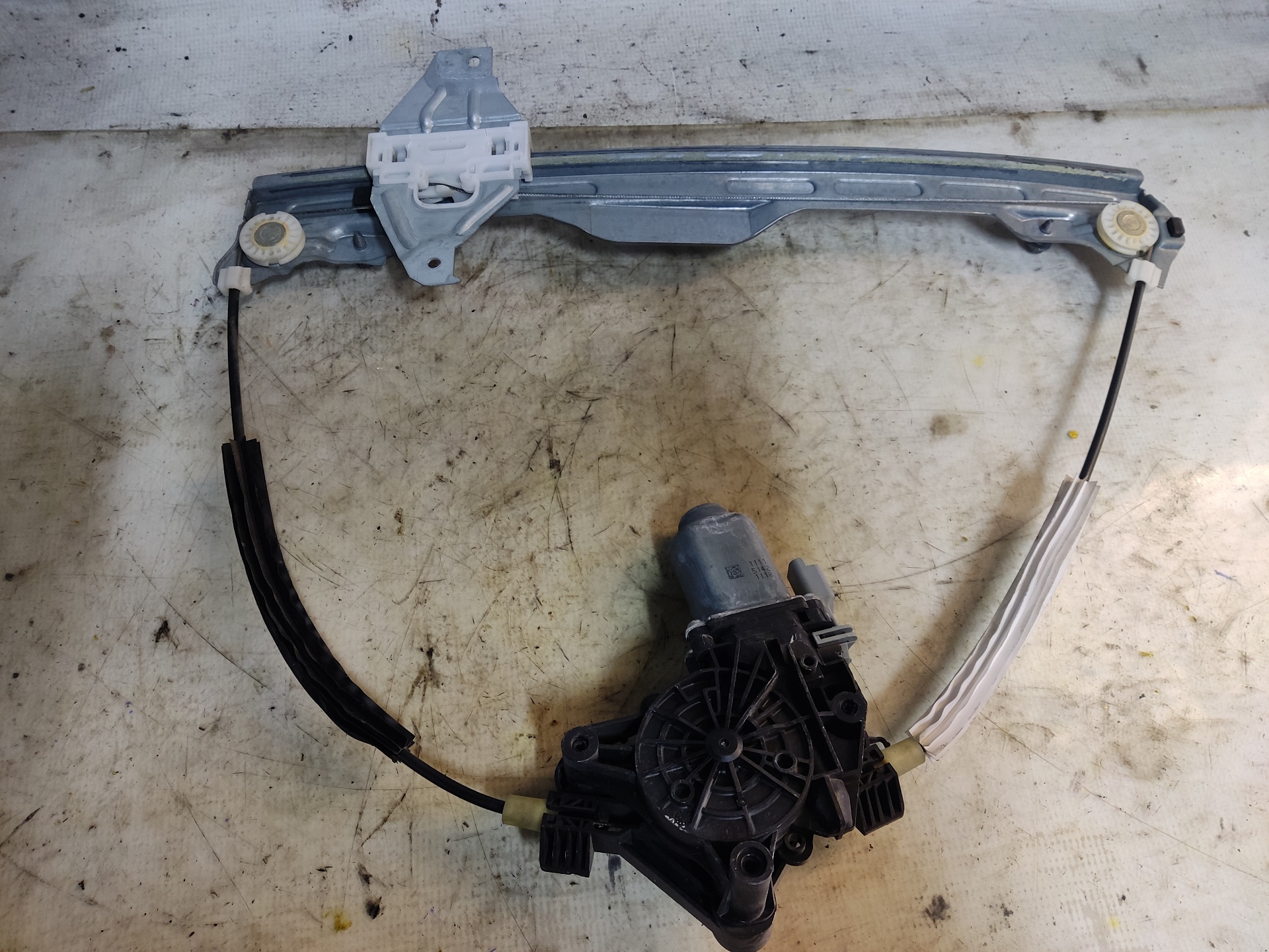 CITROËN C-Elysee 2 generation (2012-2017) Front Right Door Window Regulator 9674412380 24896650