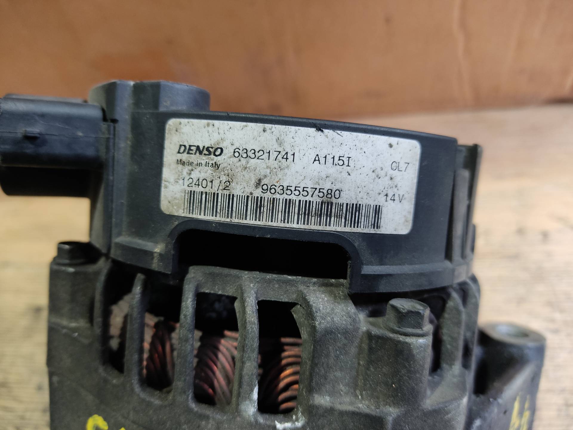 CITROËN Saxo 2 generation (1996-2004) Generator 9635557580 24911020