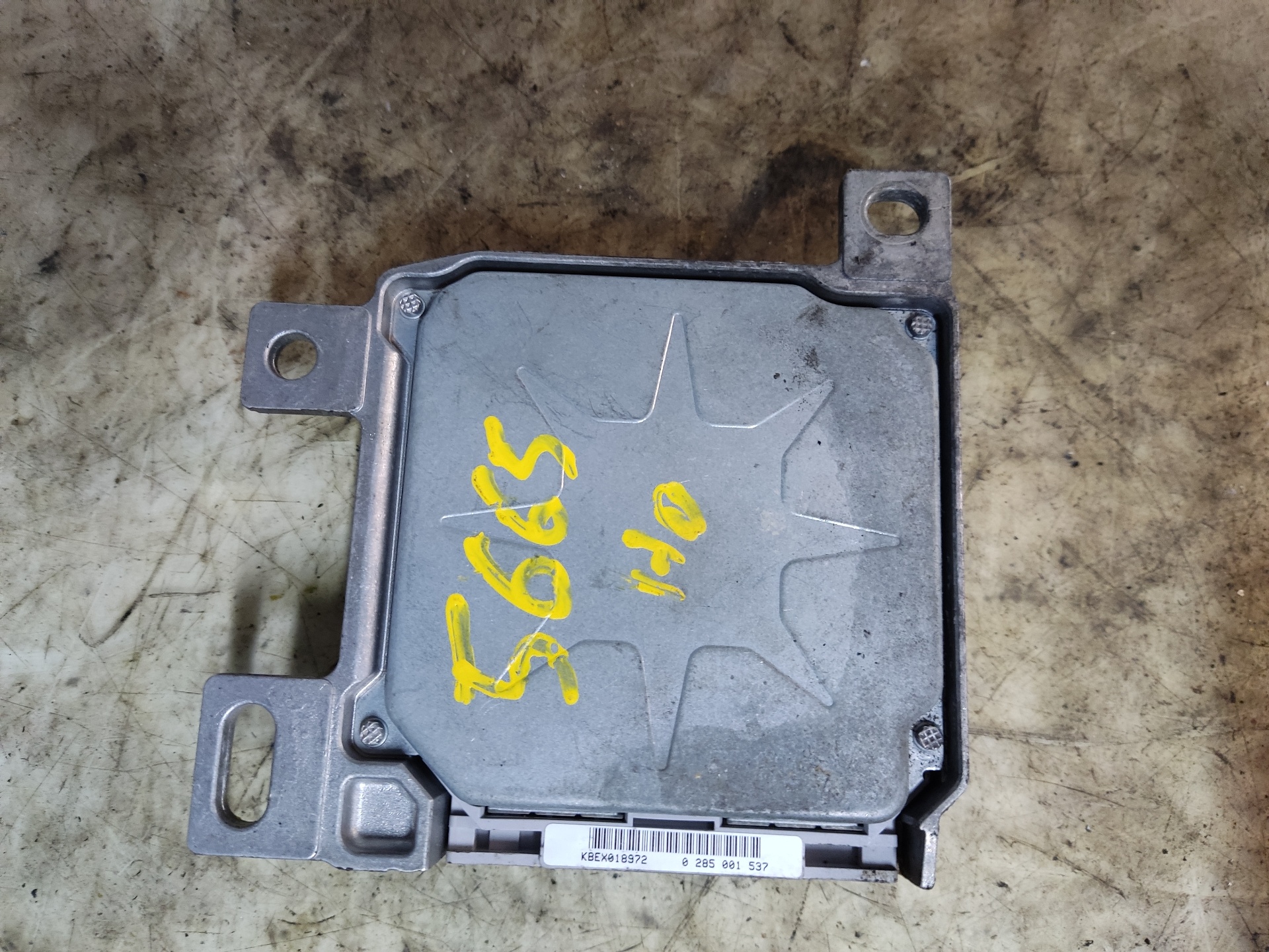 RENAULT Clio 3 generation (2005-2012) Блок SRS 8200375763 24897662