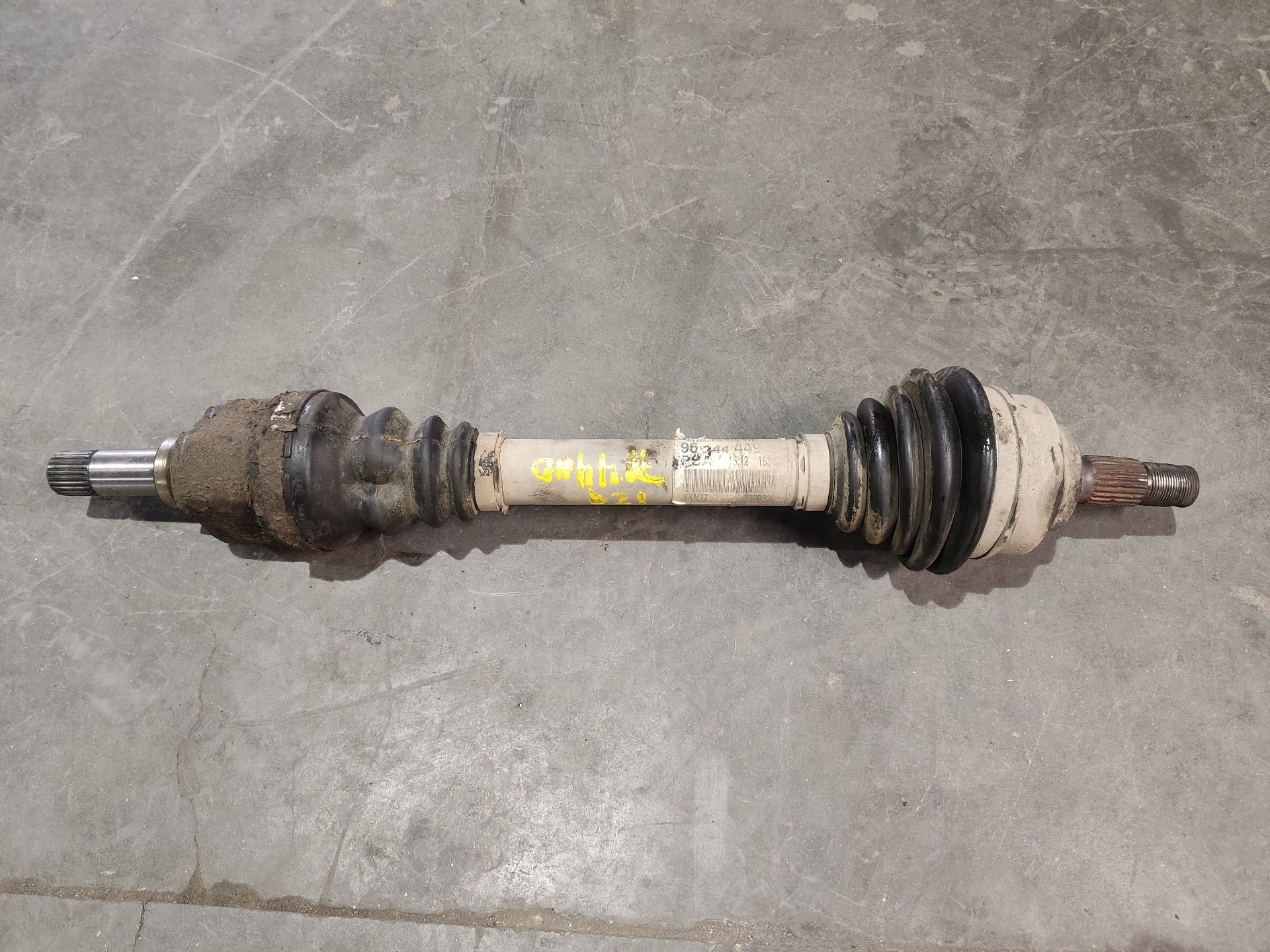 CITROËN Berlingo 1 generation (1996-2012) Front Left Driveshaft TUBO205 24898828