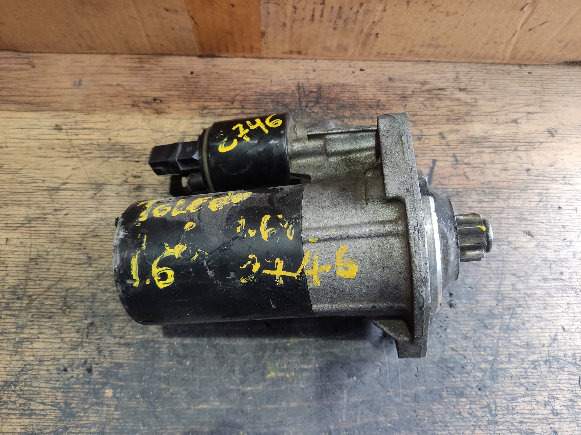 SEAT Toledo 2 generation (1999-2006) Starter Motor 0001121006 24885853