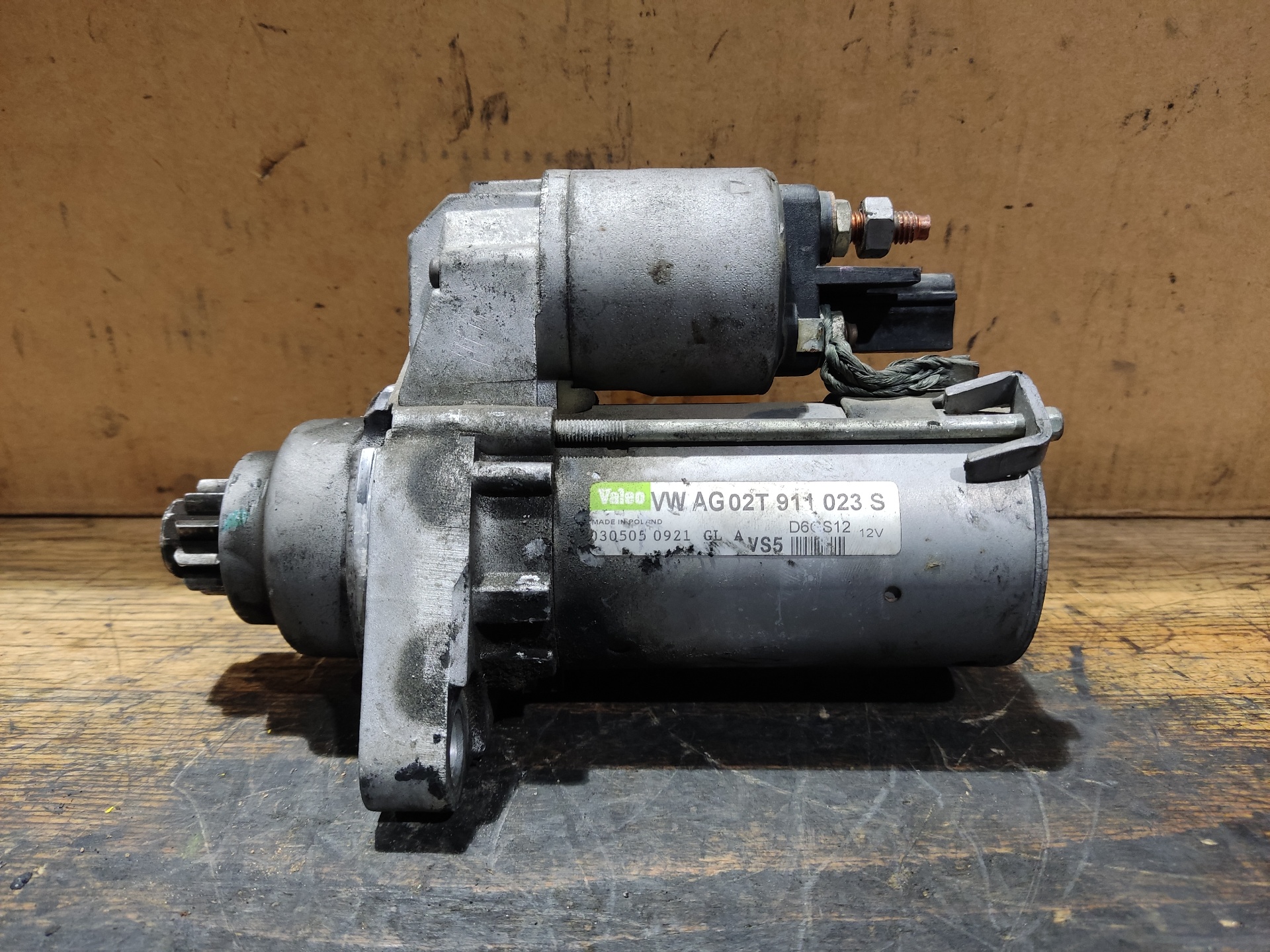 SKODA Fabia 6Y (1999-2007) Starter Motor 02T911023S 24901104