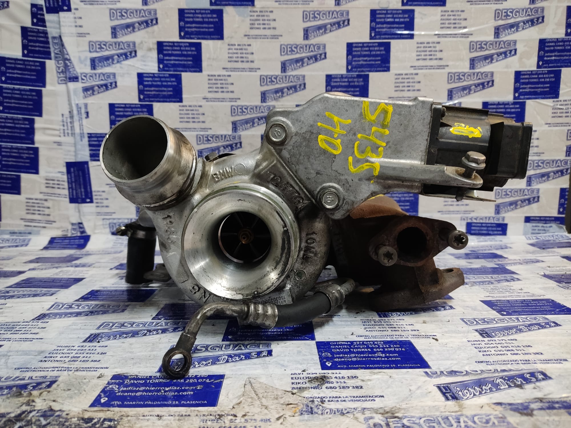 BMW X3 E83 (2003-2010) Turbocharger 850689101A 24890956