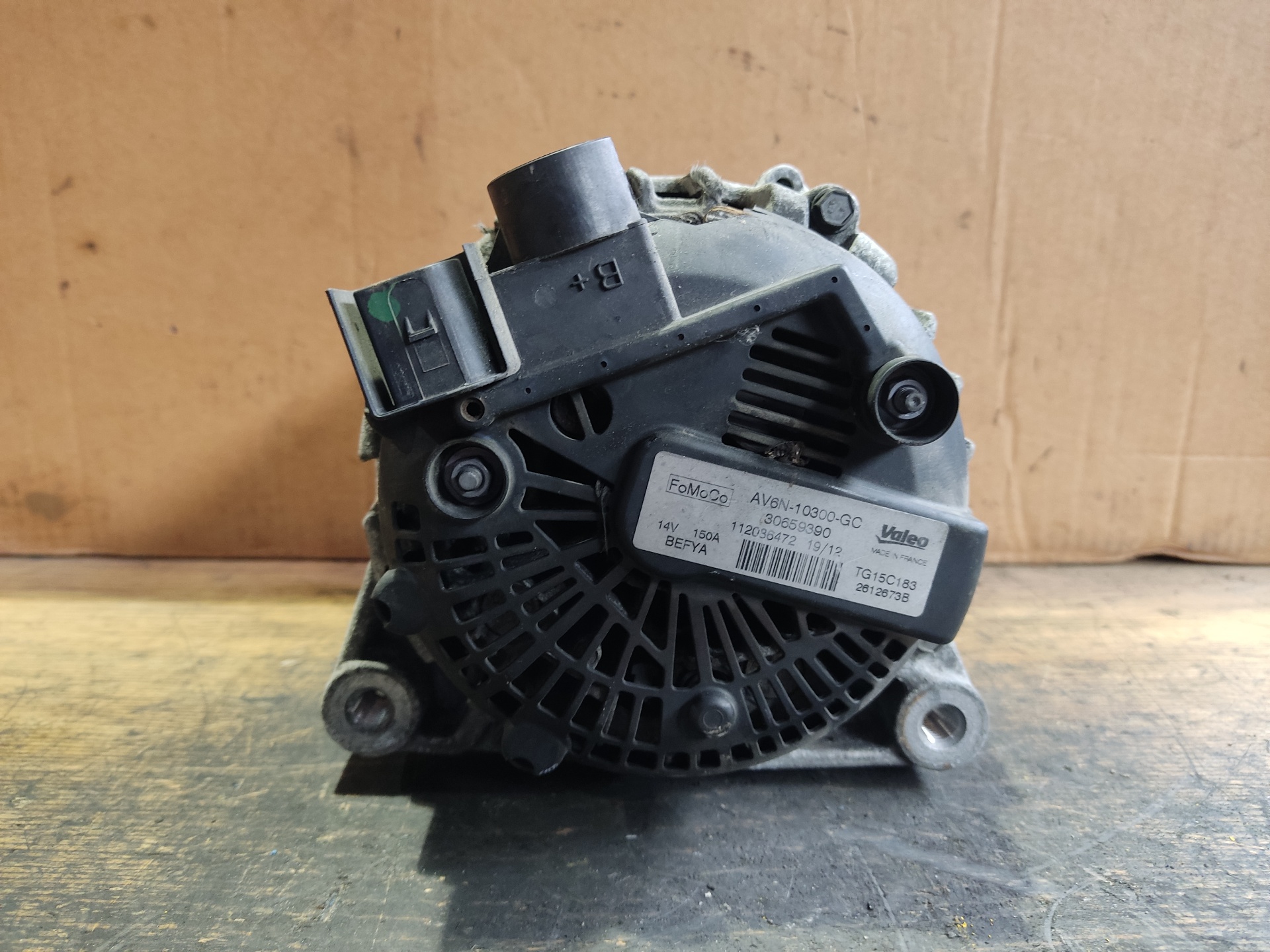 FORD Focus 3 generation (2011-2020) Alternator AV6N10300GC 24896110