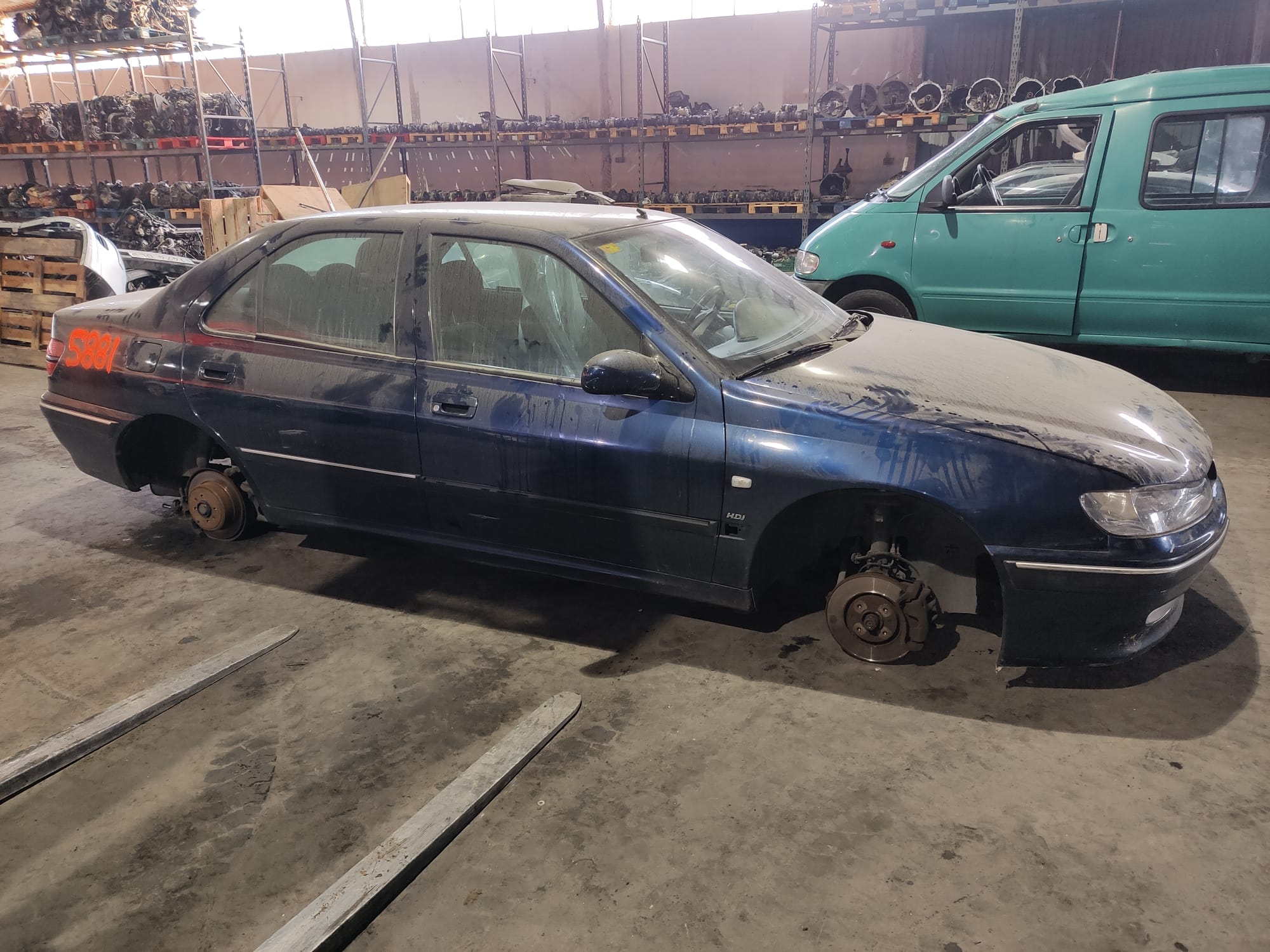 PEUGEOT 406 1 generation (1995-2004) Полуось передняя правая TUBO319 24895309