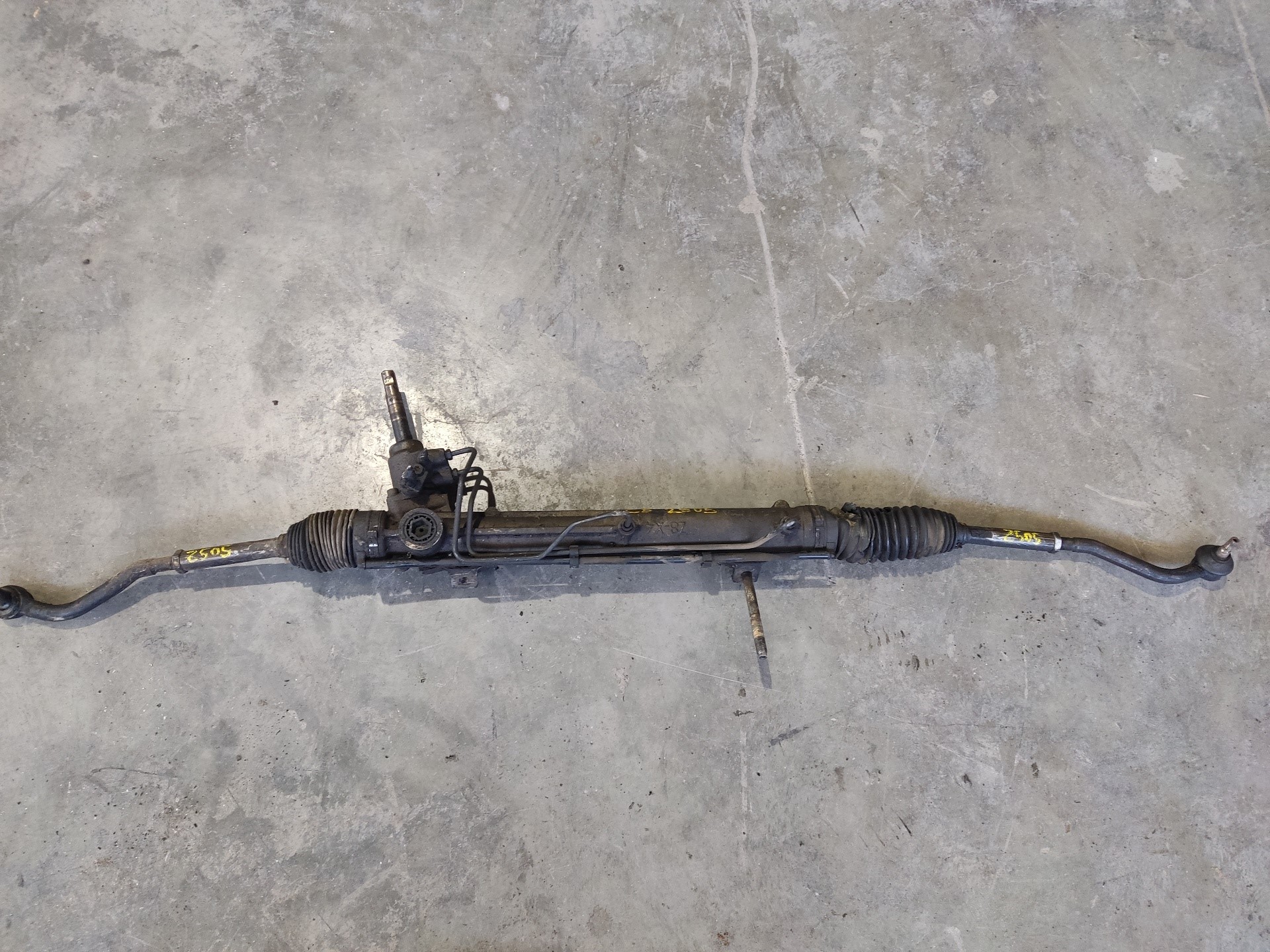 CITROËN C5 1 generation (2001-2008) Steering Rack Z8X4 24897318