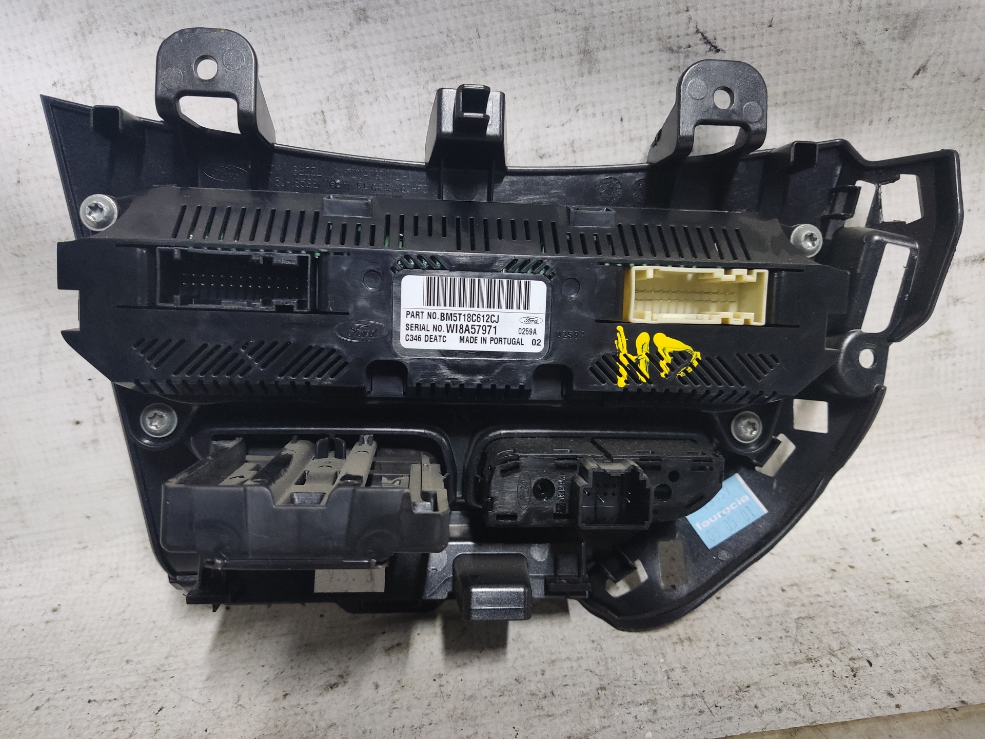 FORD Focus 3 generation (2011-2020) Klimakontrolenhed ESTANTERÍA60 24896098