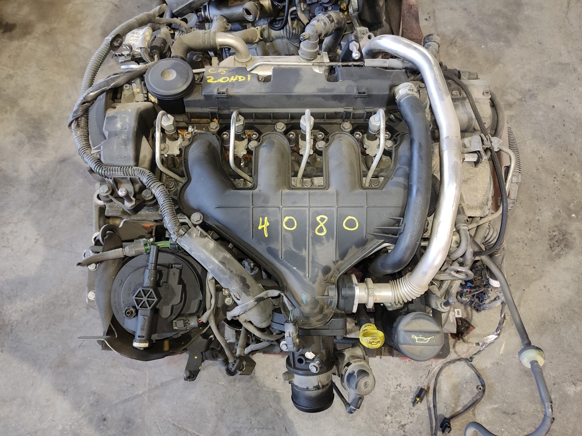 CITROËN C5 2 generation (2008-2017) Engine RHF 24885802