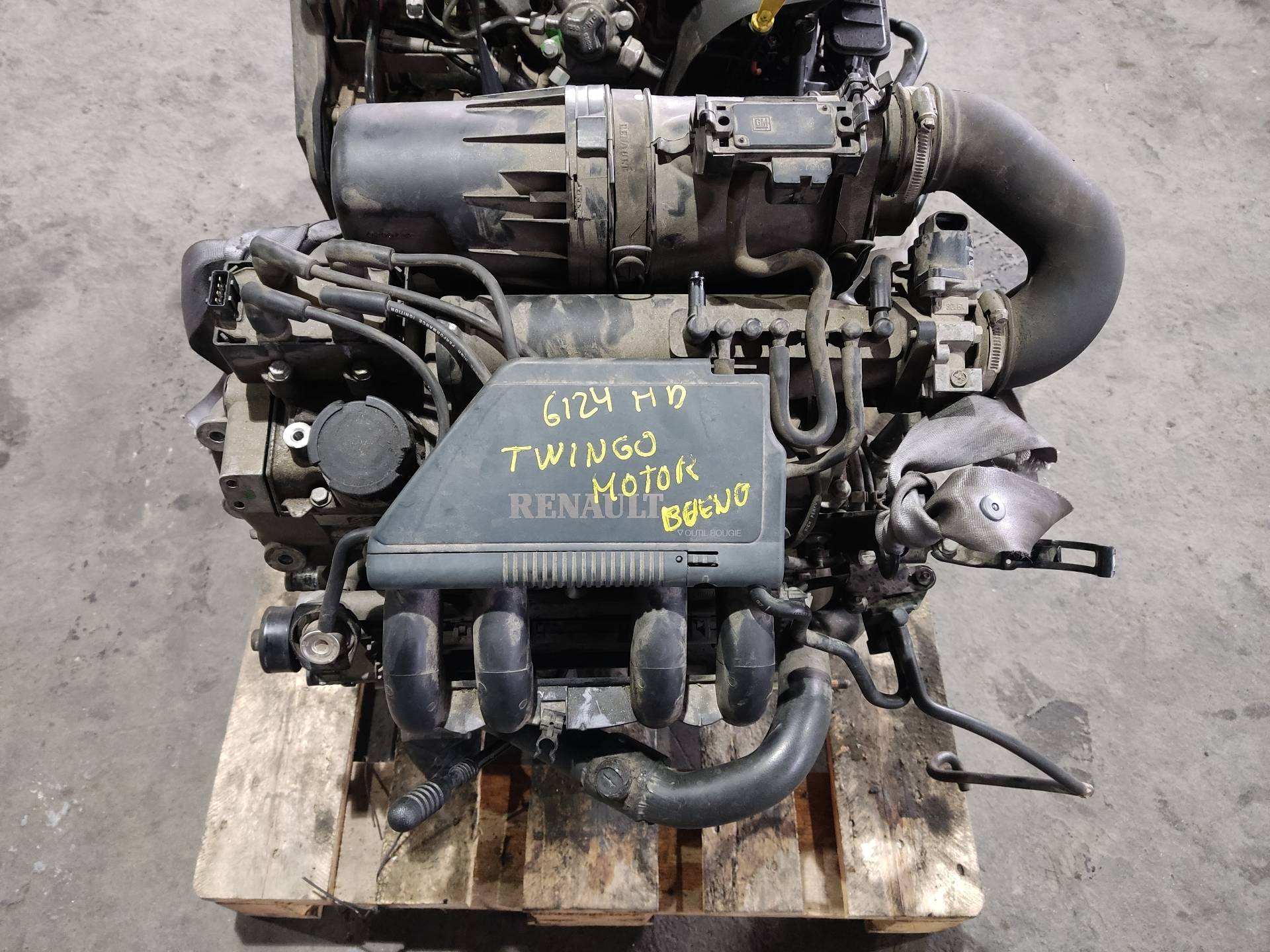 RENAULT Twingo 1 generation (1993-2007) Engine D7F700, PALET106, FILA4 22341763