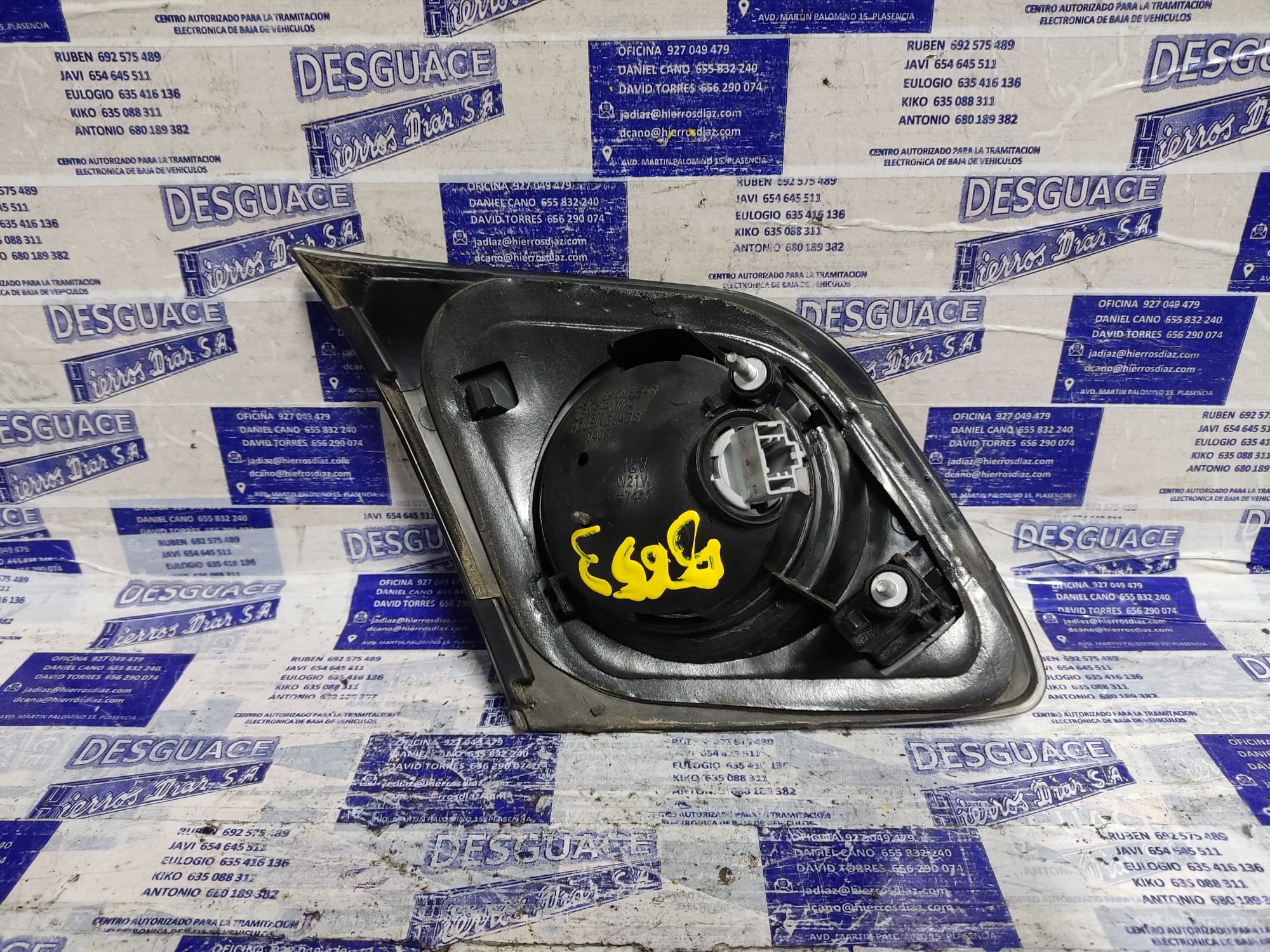 MAZDA 3 BK (2003-2009) Feu arrière droit ESTANTERÍA34 24892197