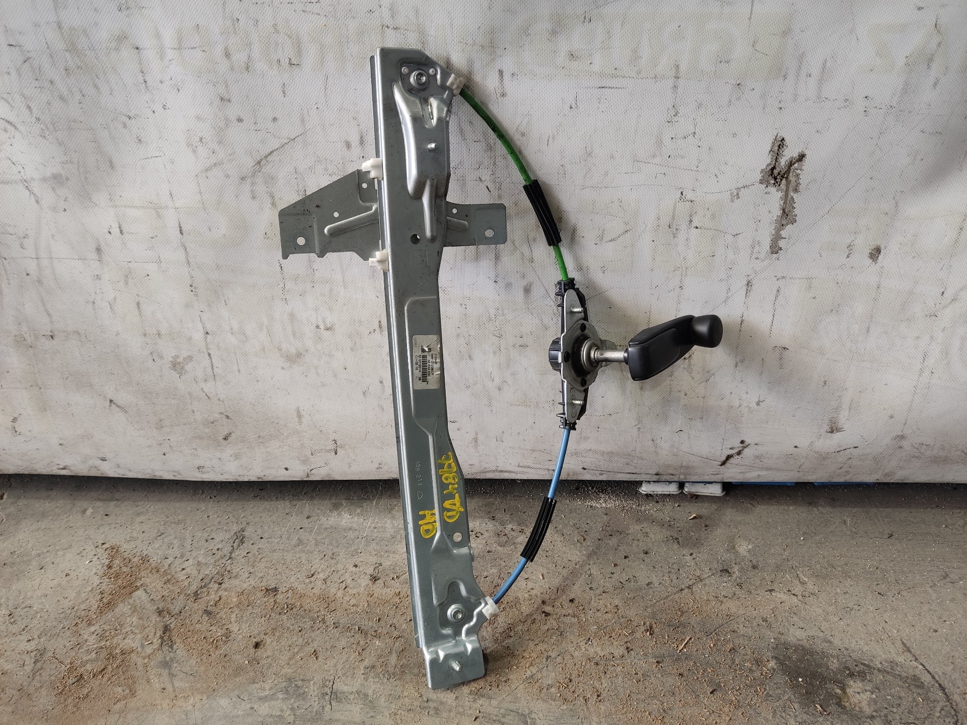 CITROËN C3 Picasso 1 generation (2008-2016) Rear Right Door Window Regulator 9681272080 24901709