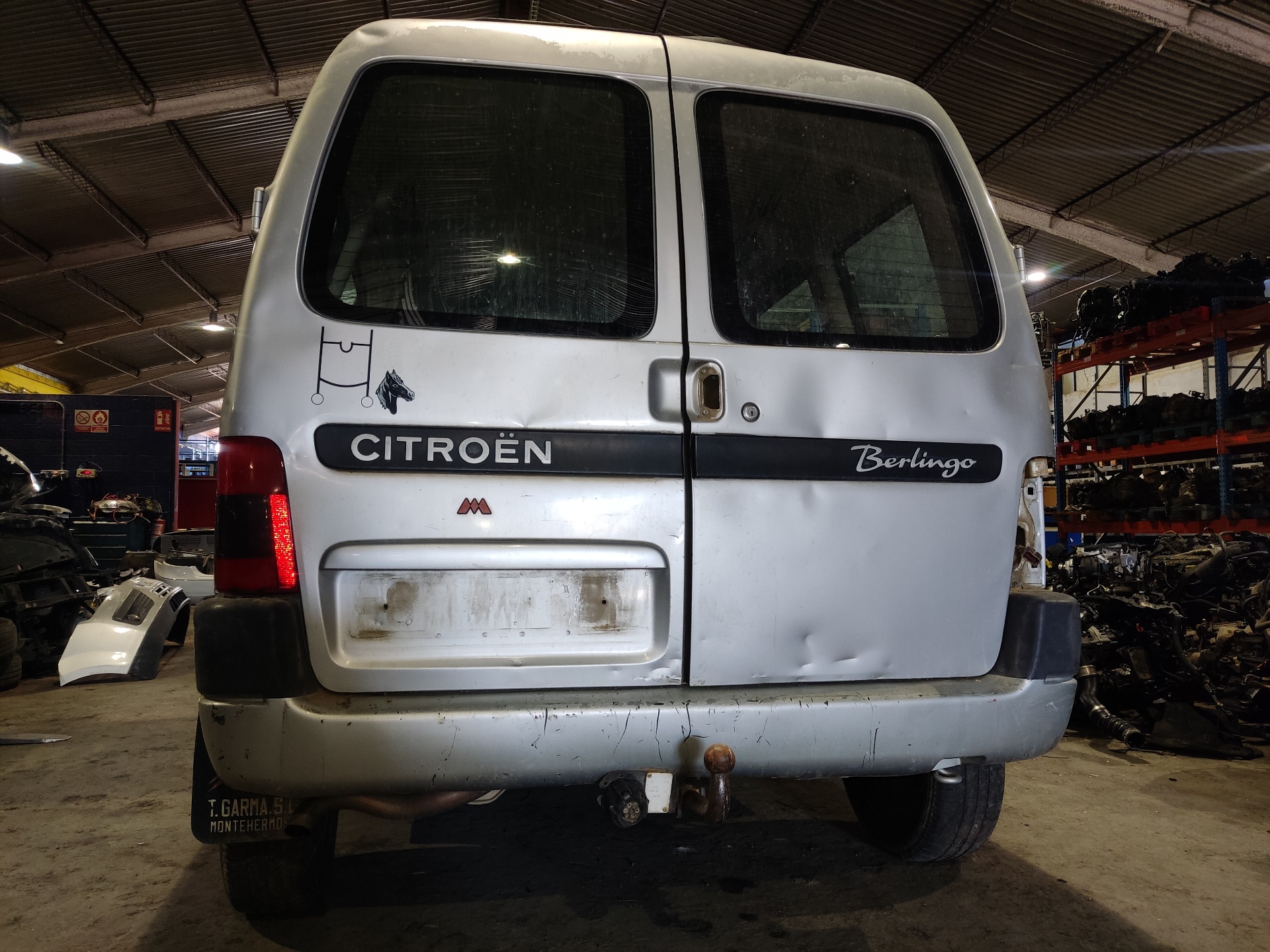 CITROËN Berlingo 1 generation (1996-2012) Priekinių kairių durų veidrodis 96366858XT 24902653