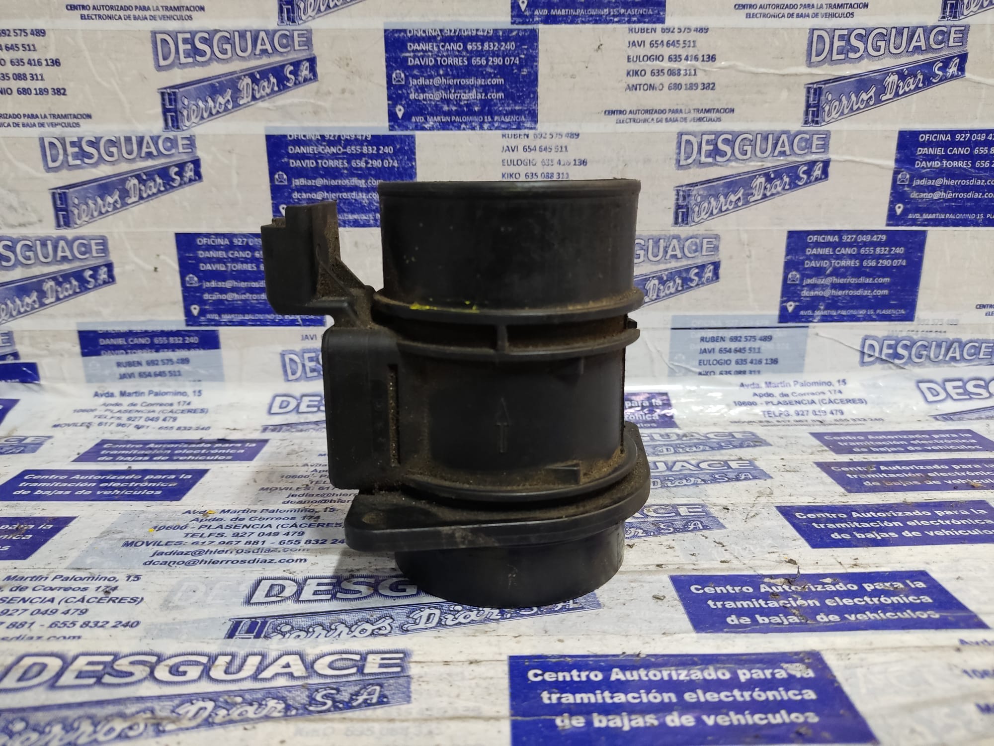 RENAULT Scenic 2 generation (2003-2010) Mass Air Flow Sensor MAF ESTANTERÍA53 24891138