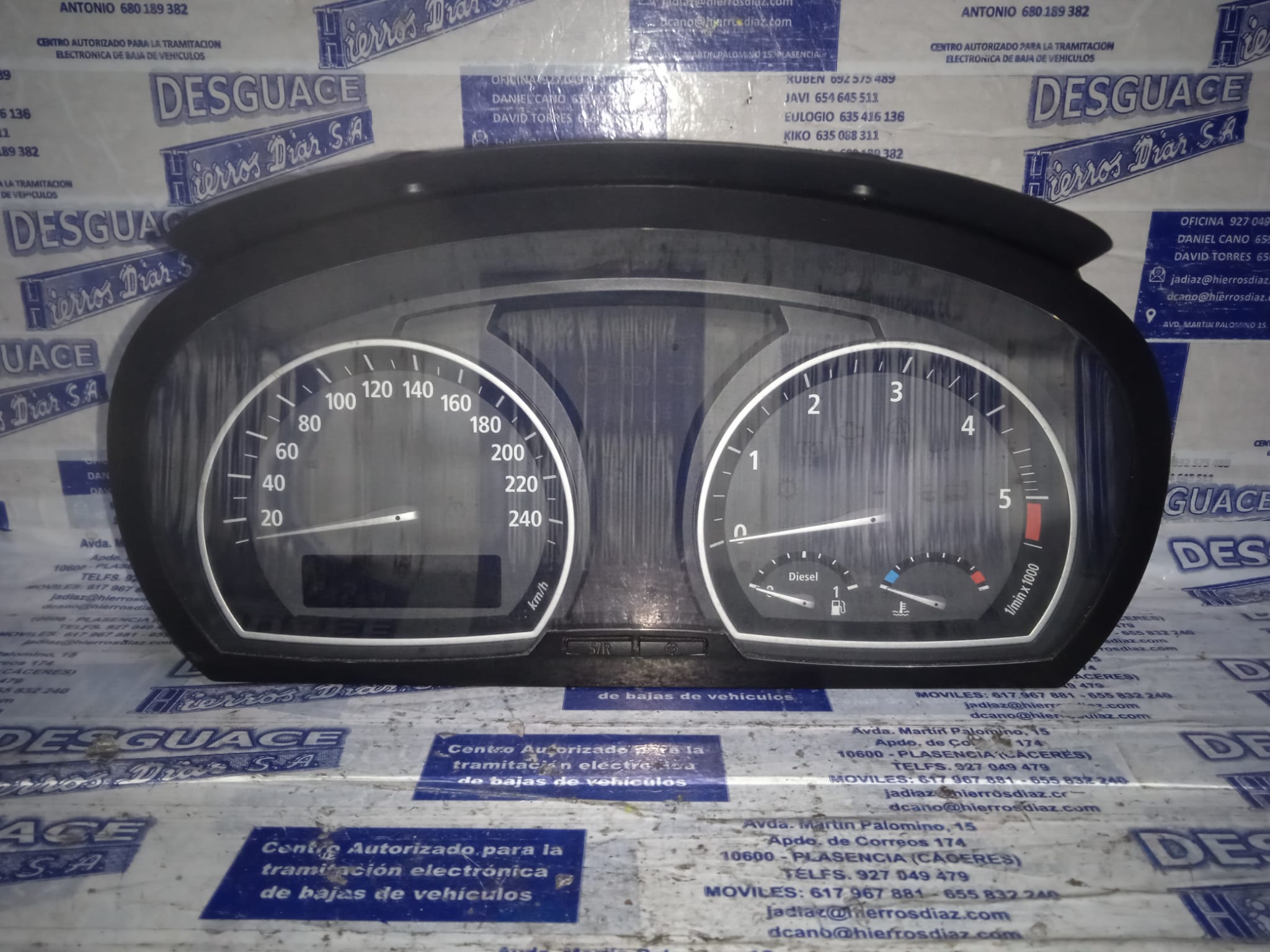 BMW X3 E83 (2003-2010) Speedometer 1024641-22 24890163