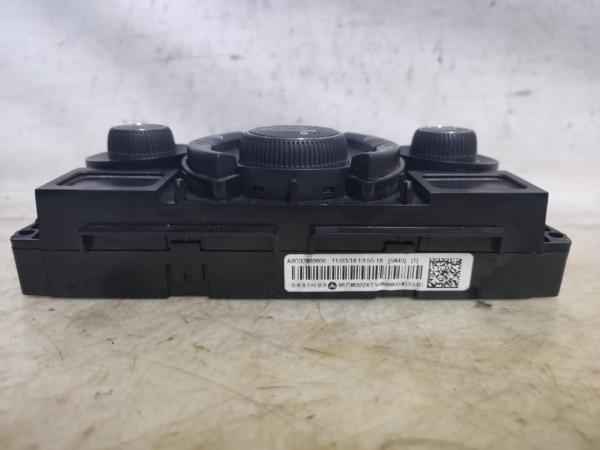 PEUGEOT 3008 2 generation (2017-2023) Climate  Control Unit ESTANTERÍA45 24895357