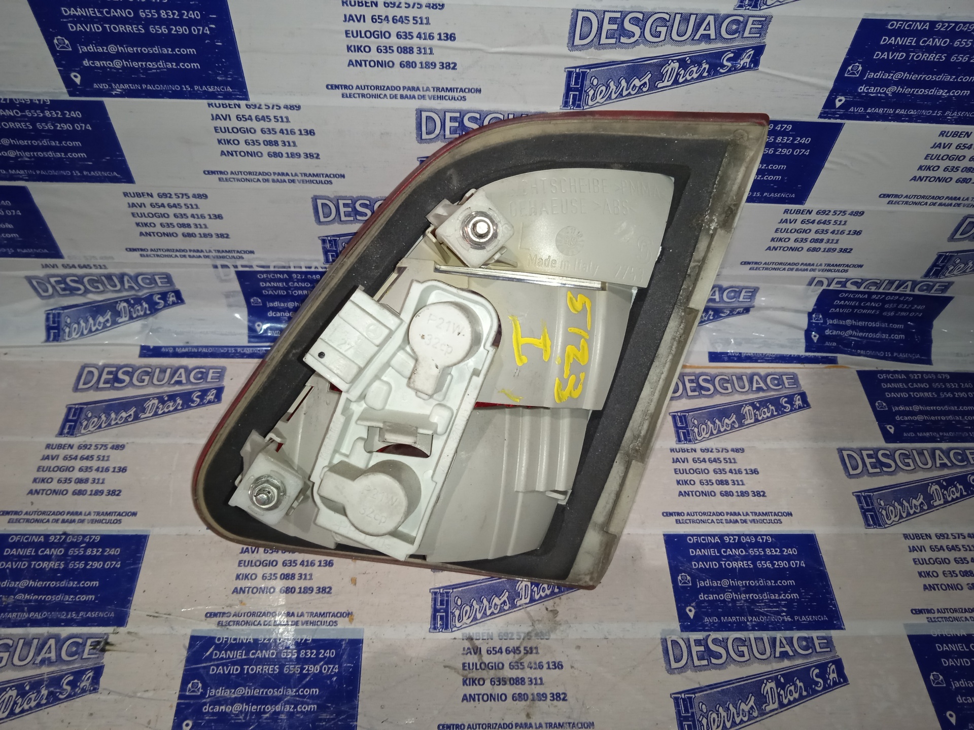 MERCEDES-BENZ B-Class W245 (2005-2011) Rear Left Taillight ESTANTERÍA7 24887289