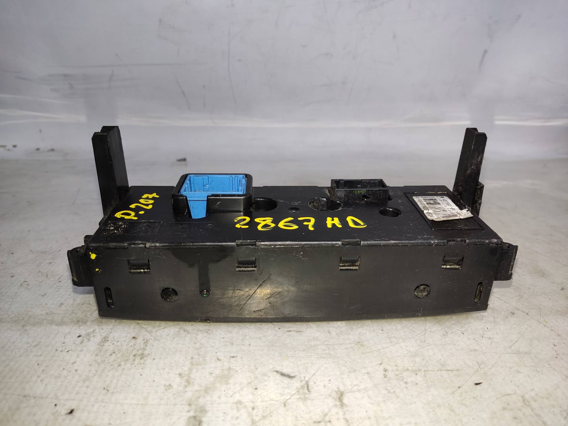 PEUGEOT 207 1 generation (2006-2009) Climate  Control Unit ESTANTERÍA45 24894026