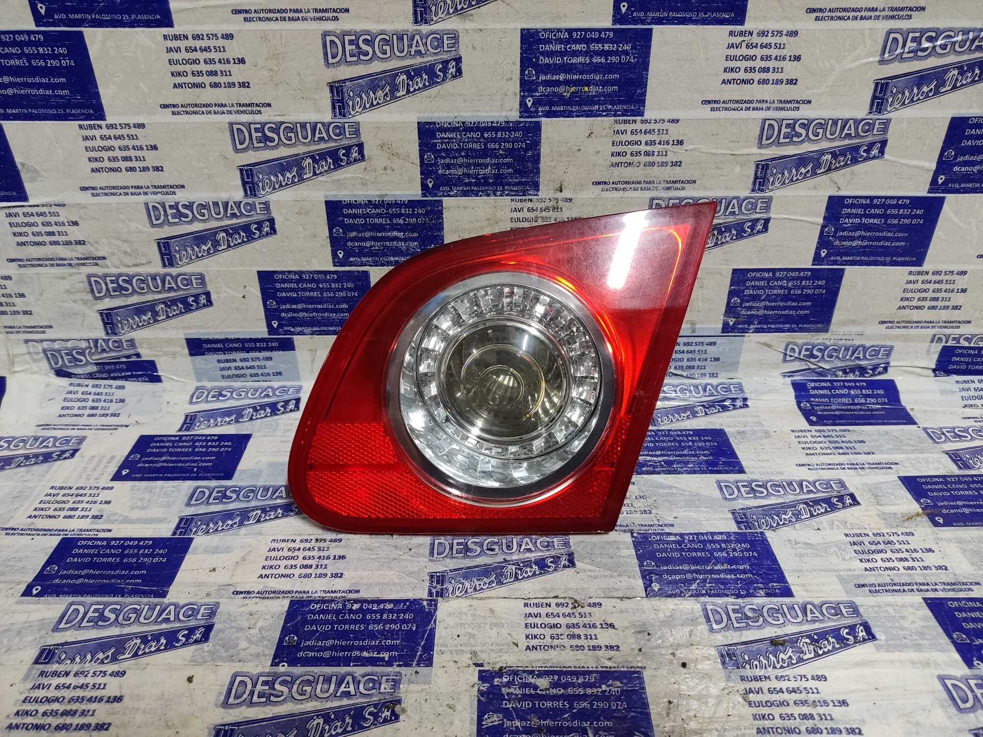 VOLKSWAGEN Passat B6 (2005-2010) Rear Right Taillight Lamp ESTANTERÍA14 24892300