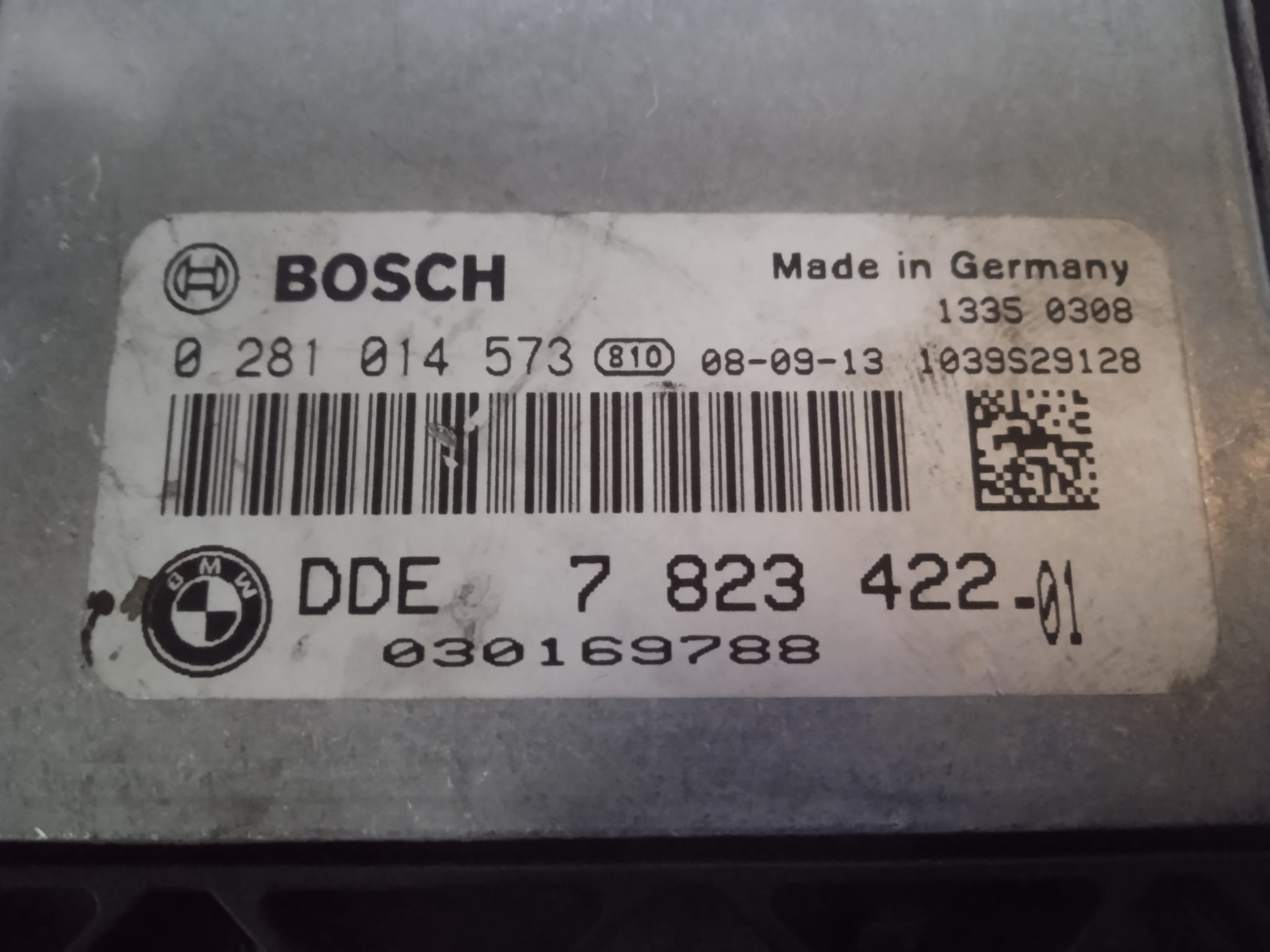 BMW 1 Series E81/E82/E87/E88 (2004-2013) Motorkontrolenhed ECU 0281014573 24885650