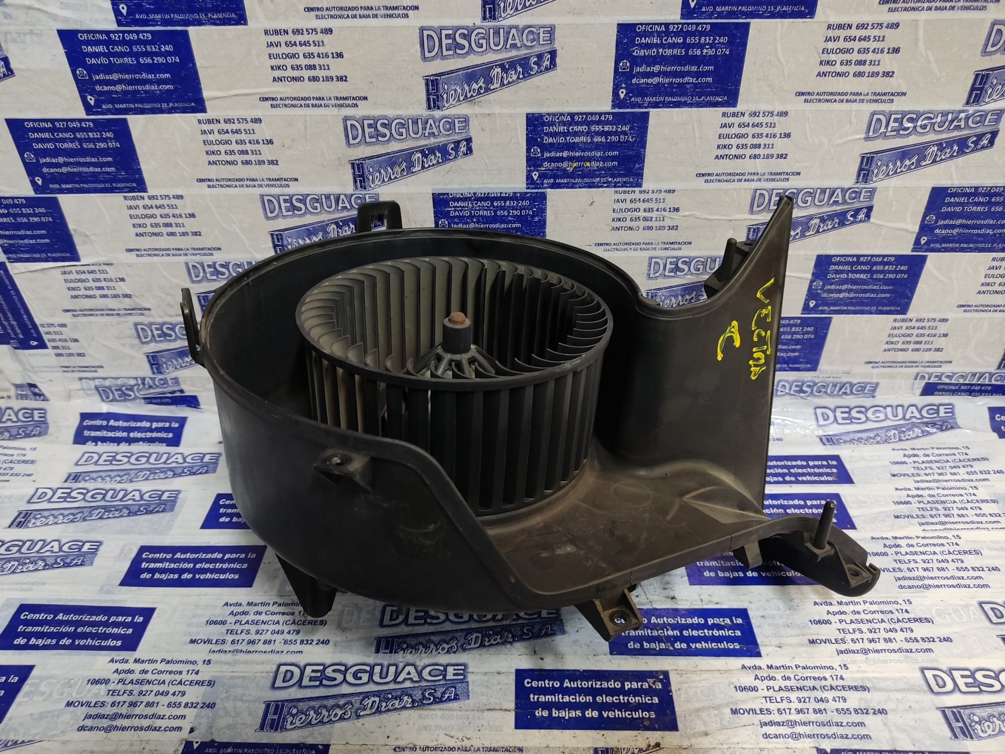 OPEL Vectra C (2002-2005) Fűtésventilátor ESTANTERÍA96 24889407