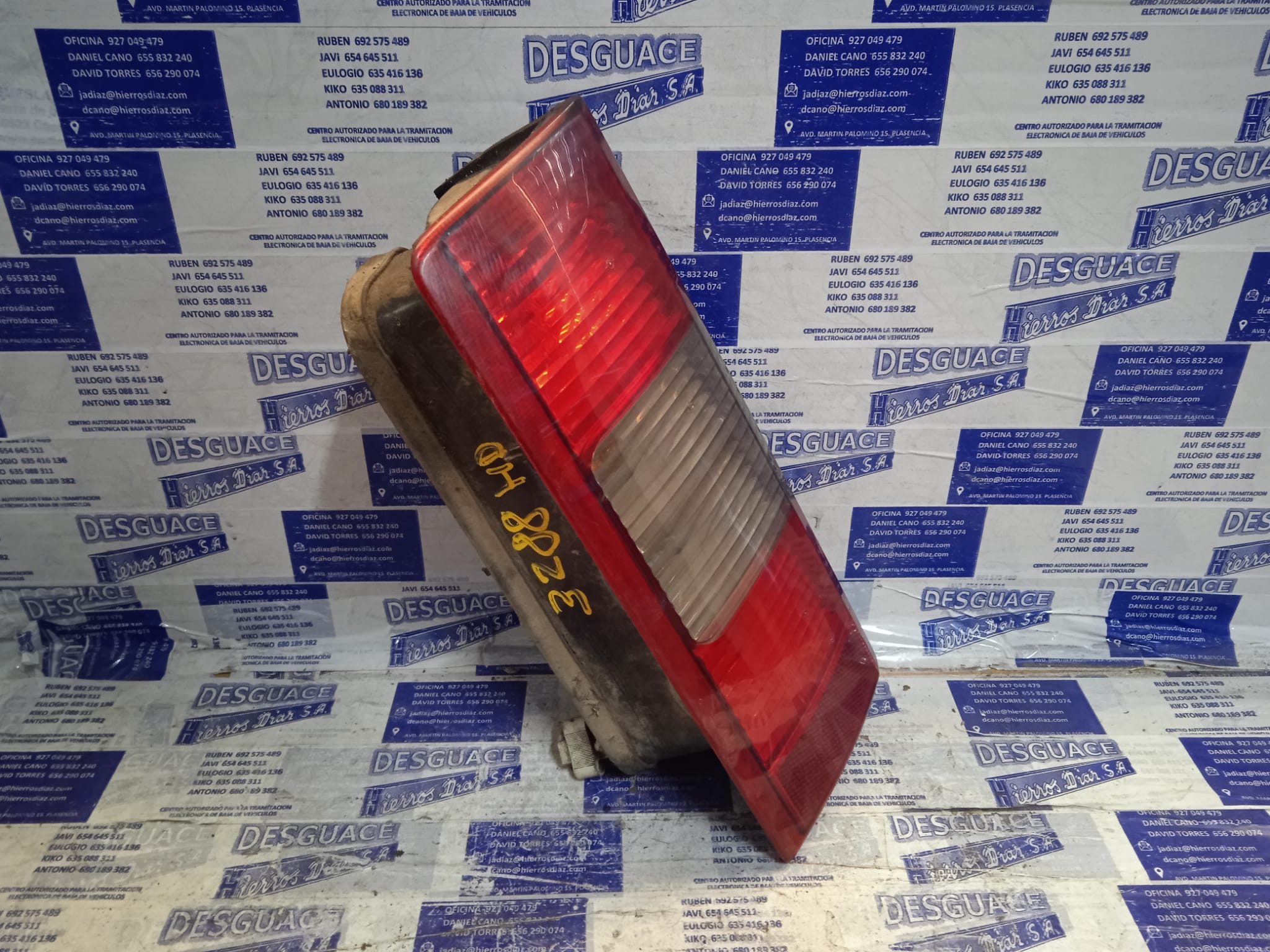 OPEL Combo C (2001-2011) Rear Left Taillight ESTANTERÍA2 24889066