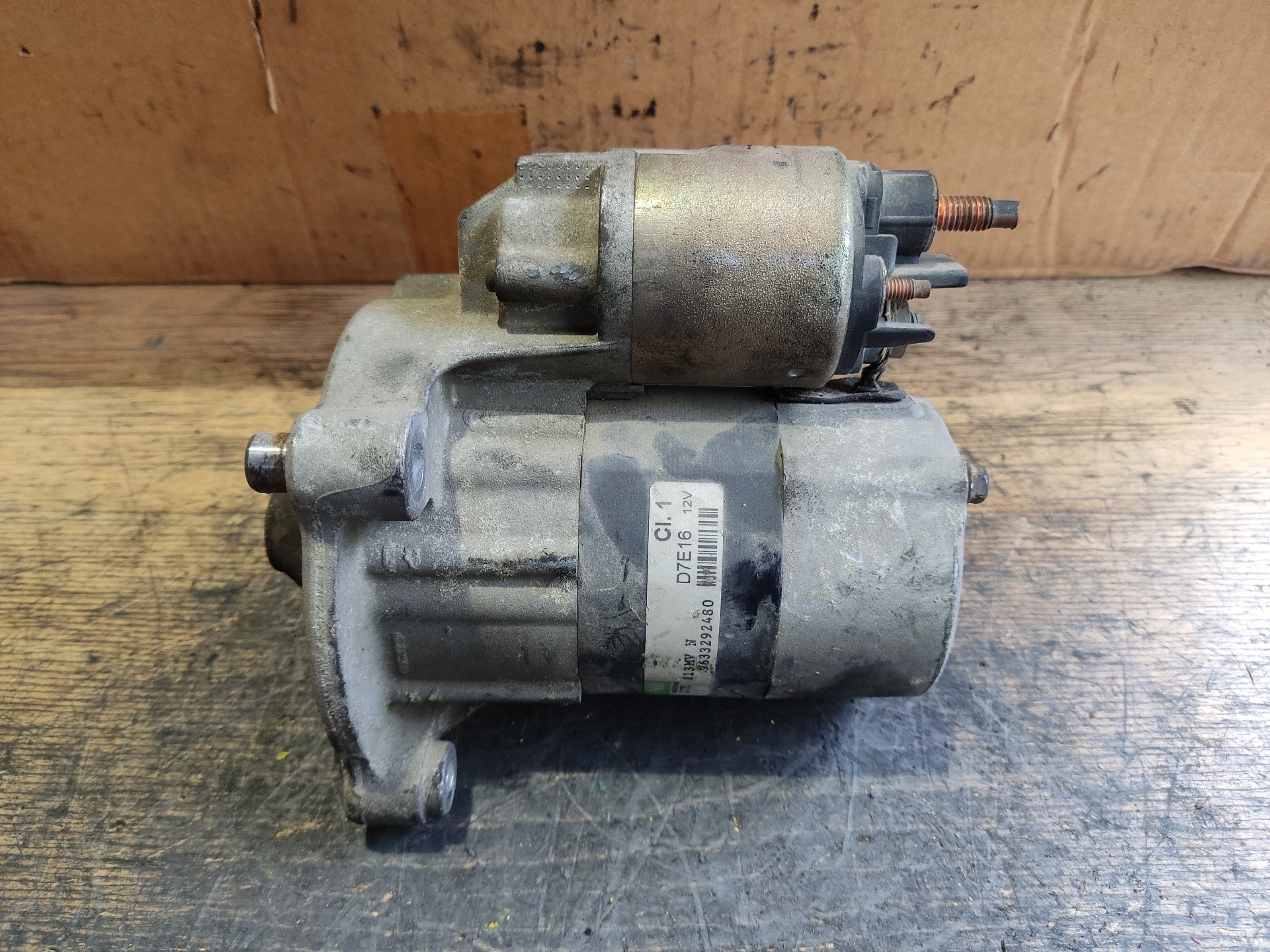 CITROËN C3 1 generation (2002-2010) Starter Motor D7E16 24895471