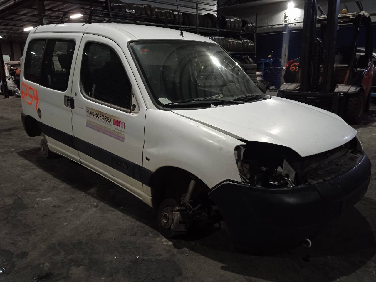 CITROËN Berlingo 1 generation (1996-2012) Saugiklių dėžė 9657608880 24897333