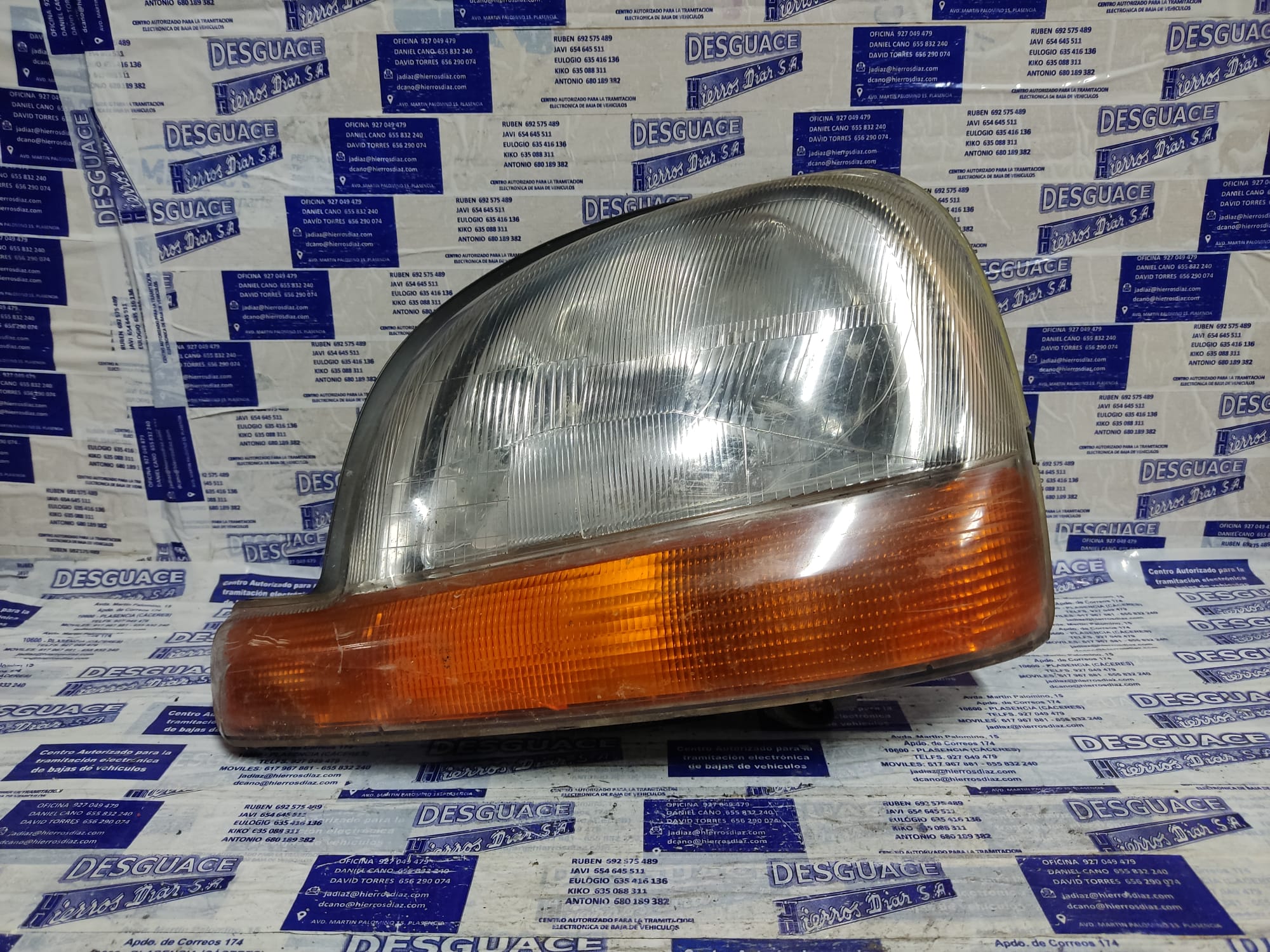 RENAULT Kangoo 1 generation (1998-2009) Front Left Headlight ESTANTERÍA21 24891703