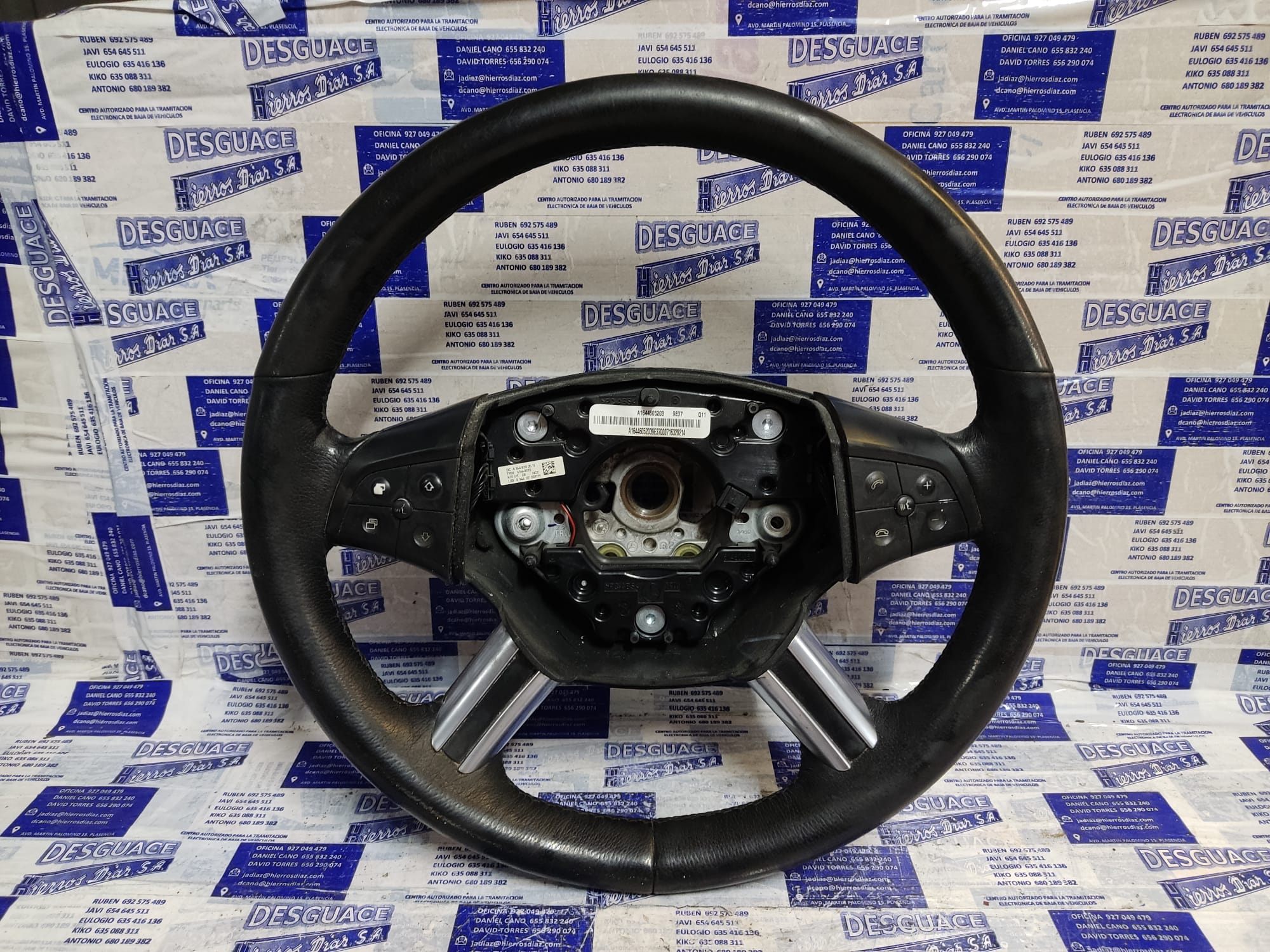 MERCEDES-BENZ M-Class W164 (2005-2011) Steering Wheel ESTANTERÍA89 24890485