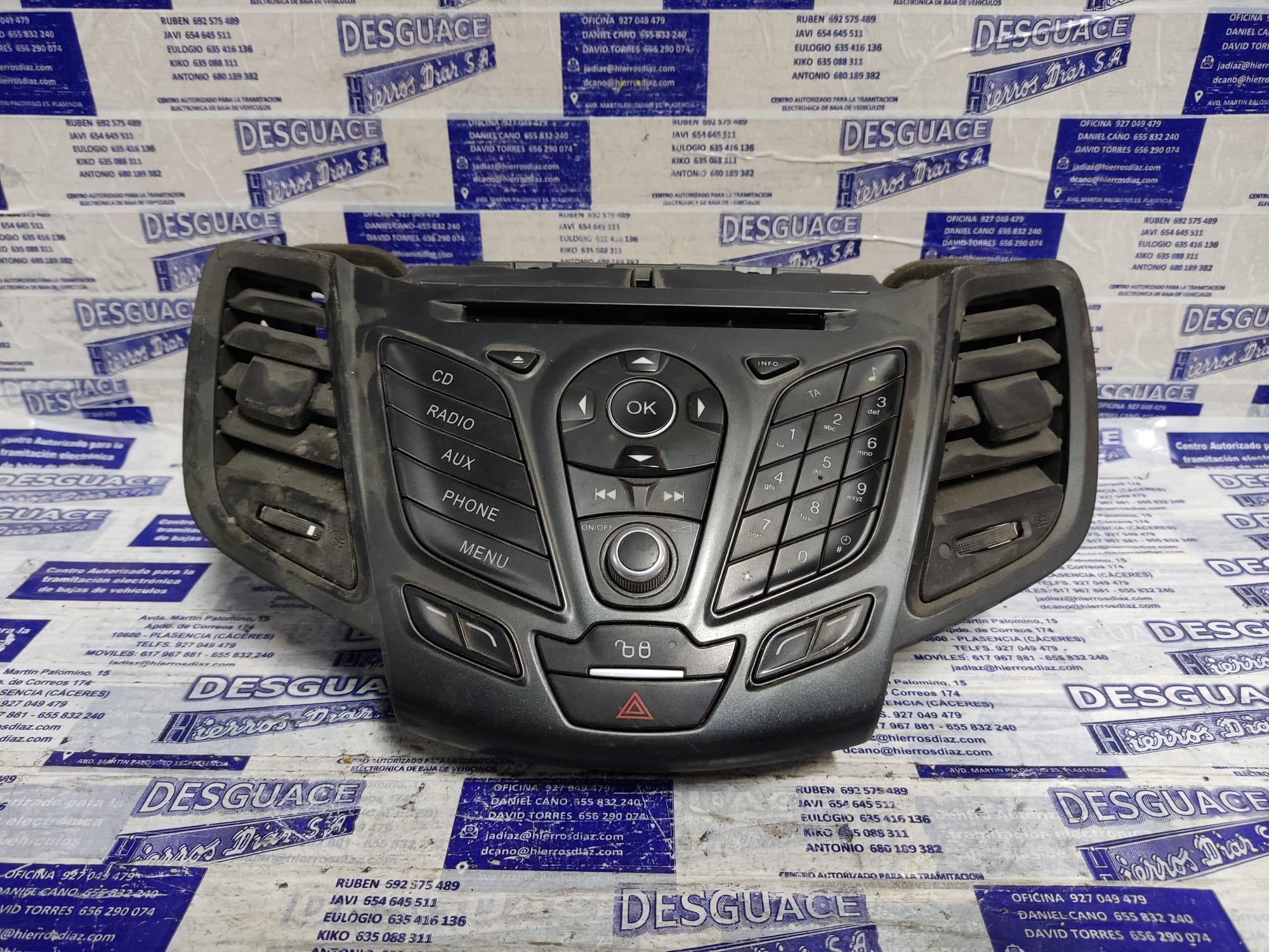FORD Fiesta 5 generation (2001-2010) Music Player Without GPS 24885623