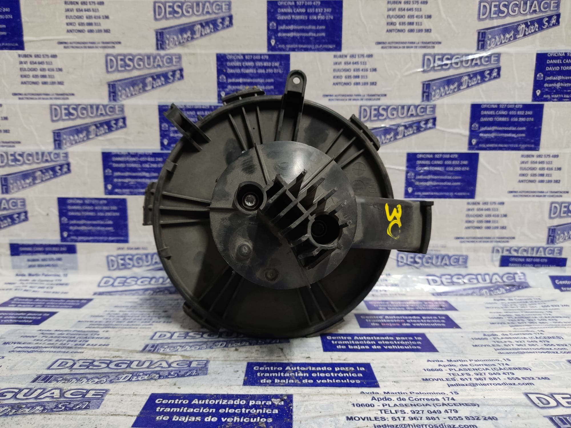 OPEL Zafira B (2005-2010) Heater Blower Fan ESTANTERÍA96 24886419