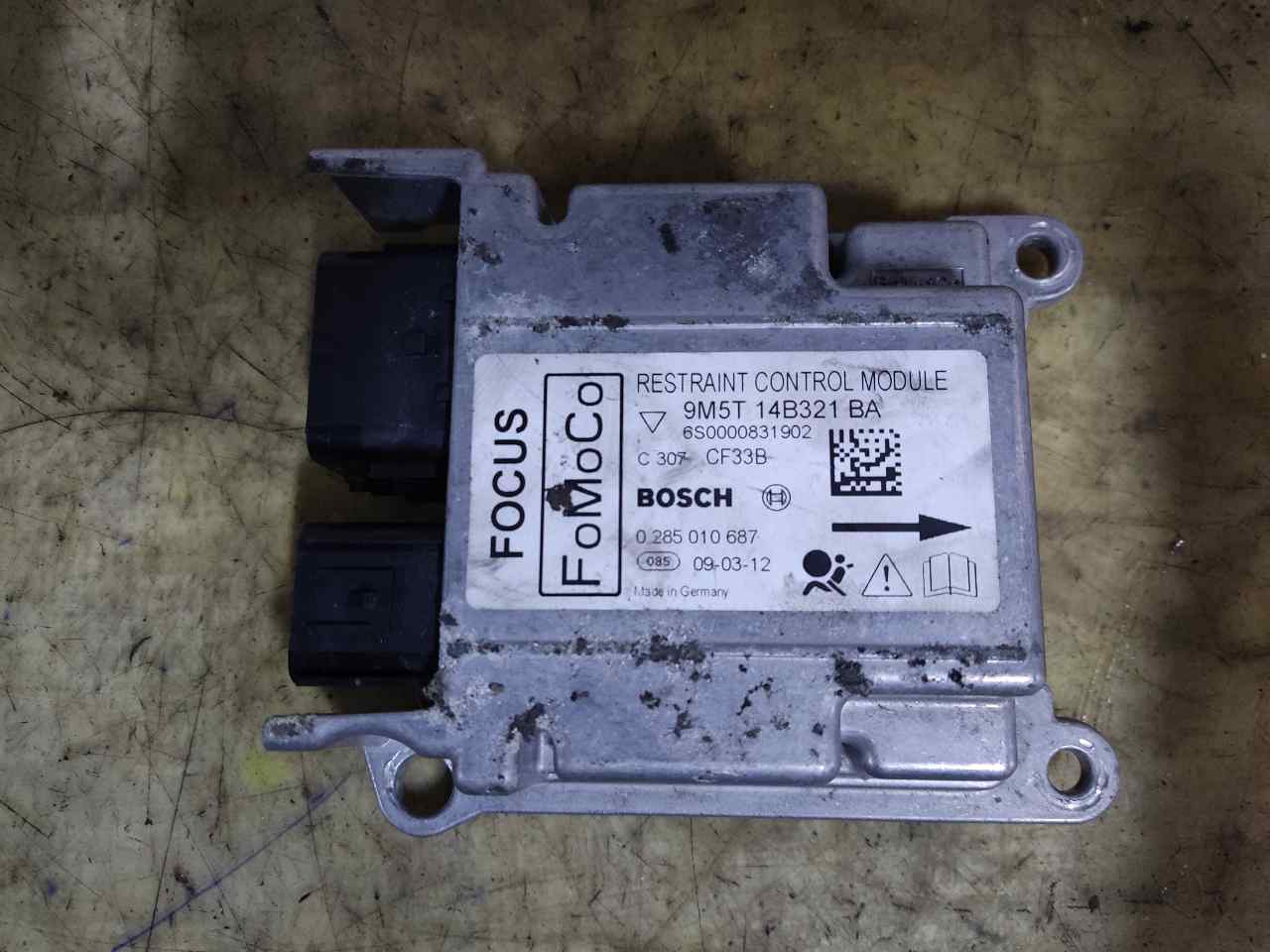 FORD Focus 2 generation (2004-2011) Unitate de control SRS 9M5T14B321BA 24926500