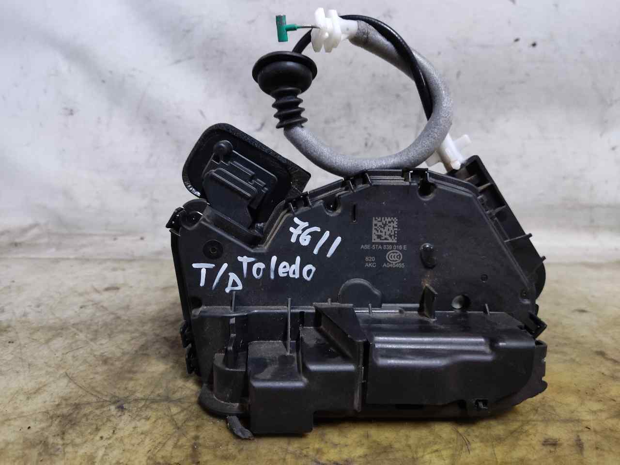 SEAT Toledo 4 generation (2012-2020) Rear Right Door Lock A6E5TA839016E 24900470