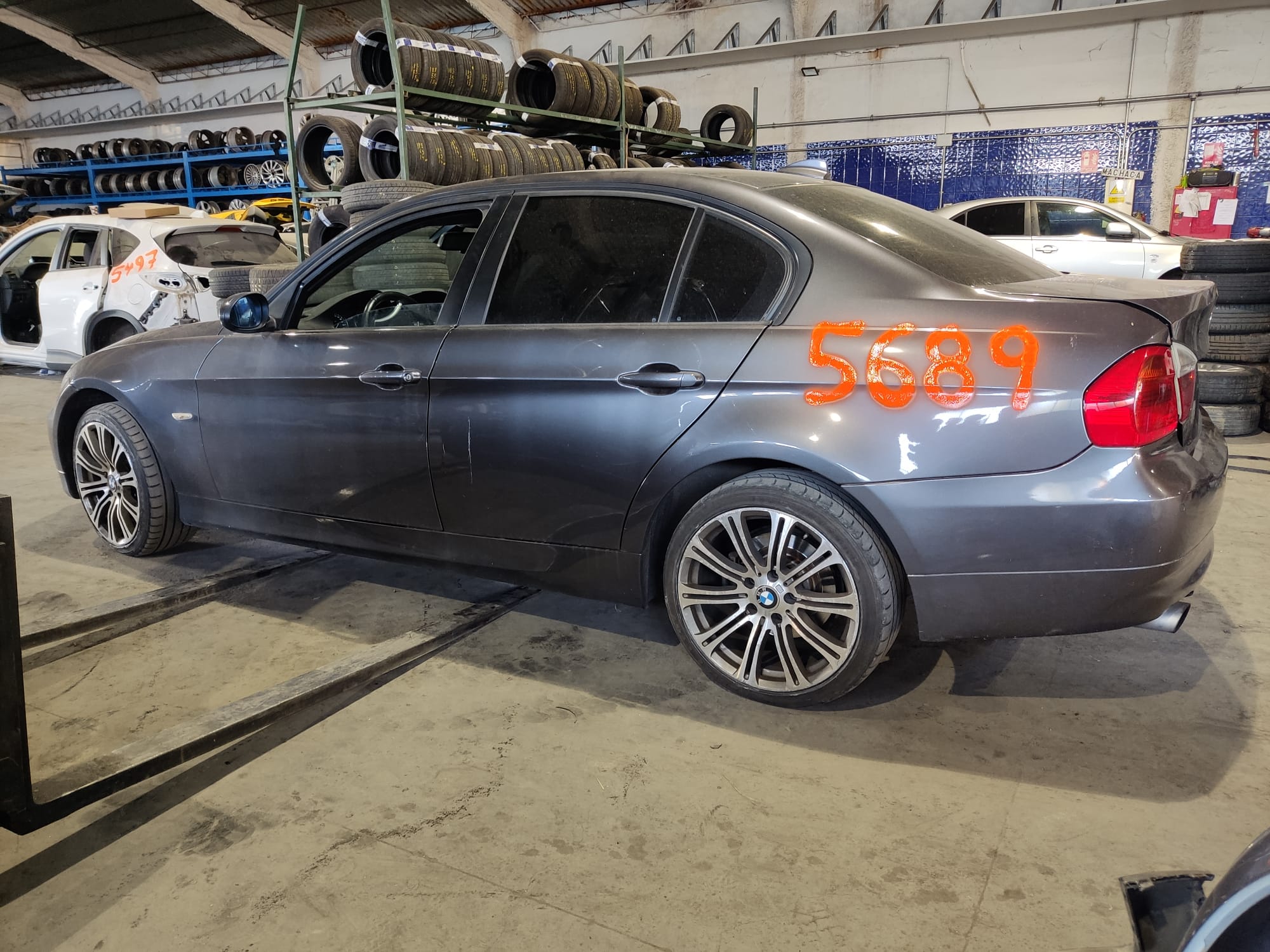 BMW 3 Series E90/E91/E92/E93 (2004-2013) Bakre høyre dørvinduskontrollbryter ESTANTERÍA88 24892208