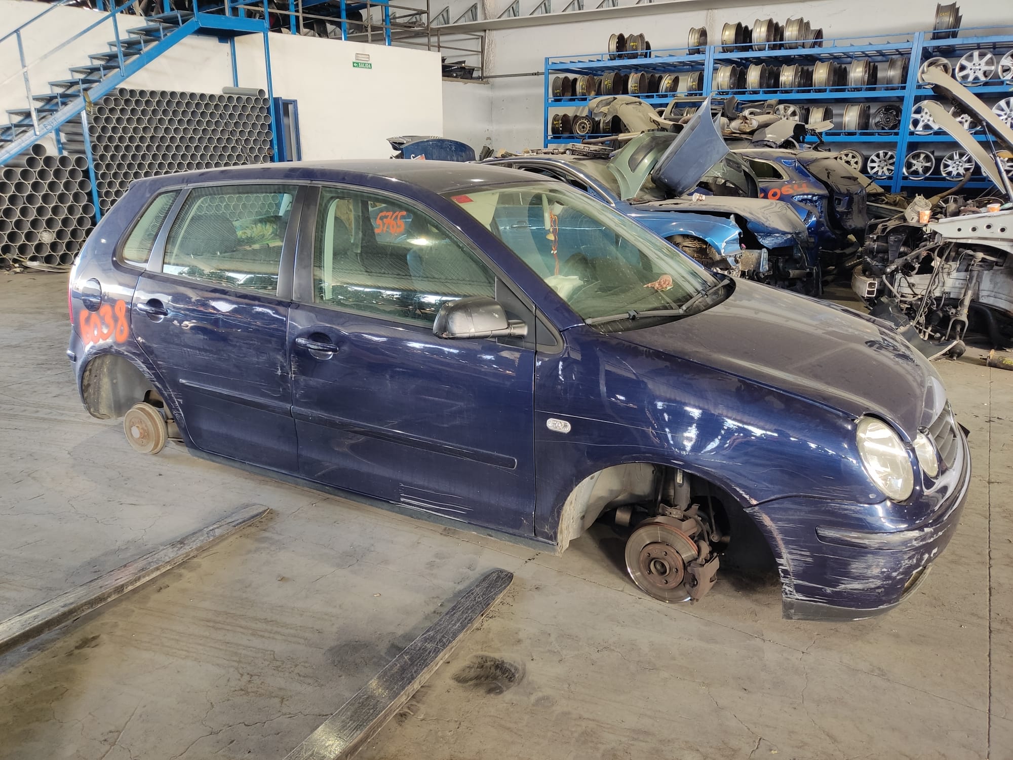 VOLKSWAGEN Polo 4 generation (2001-2009) Насос гидроусилителя 6Q0423156S 24893418