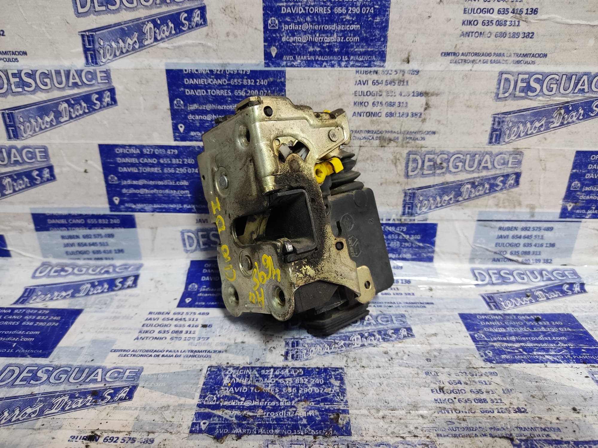 RENAULT Clio 1 generation (1990-1998) Front Left Door Lock ESTANTERÍA52 24886708