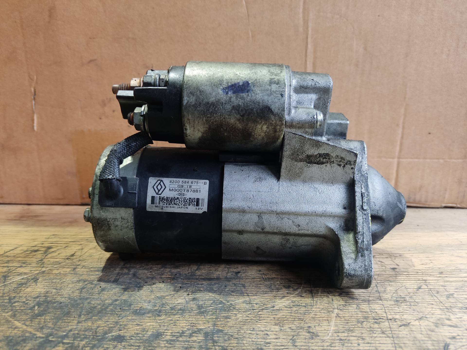 NISSAN Qashqai 1 generation (2007-2014) Starter Motor PALET56, FILA1 24885202