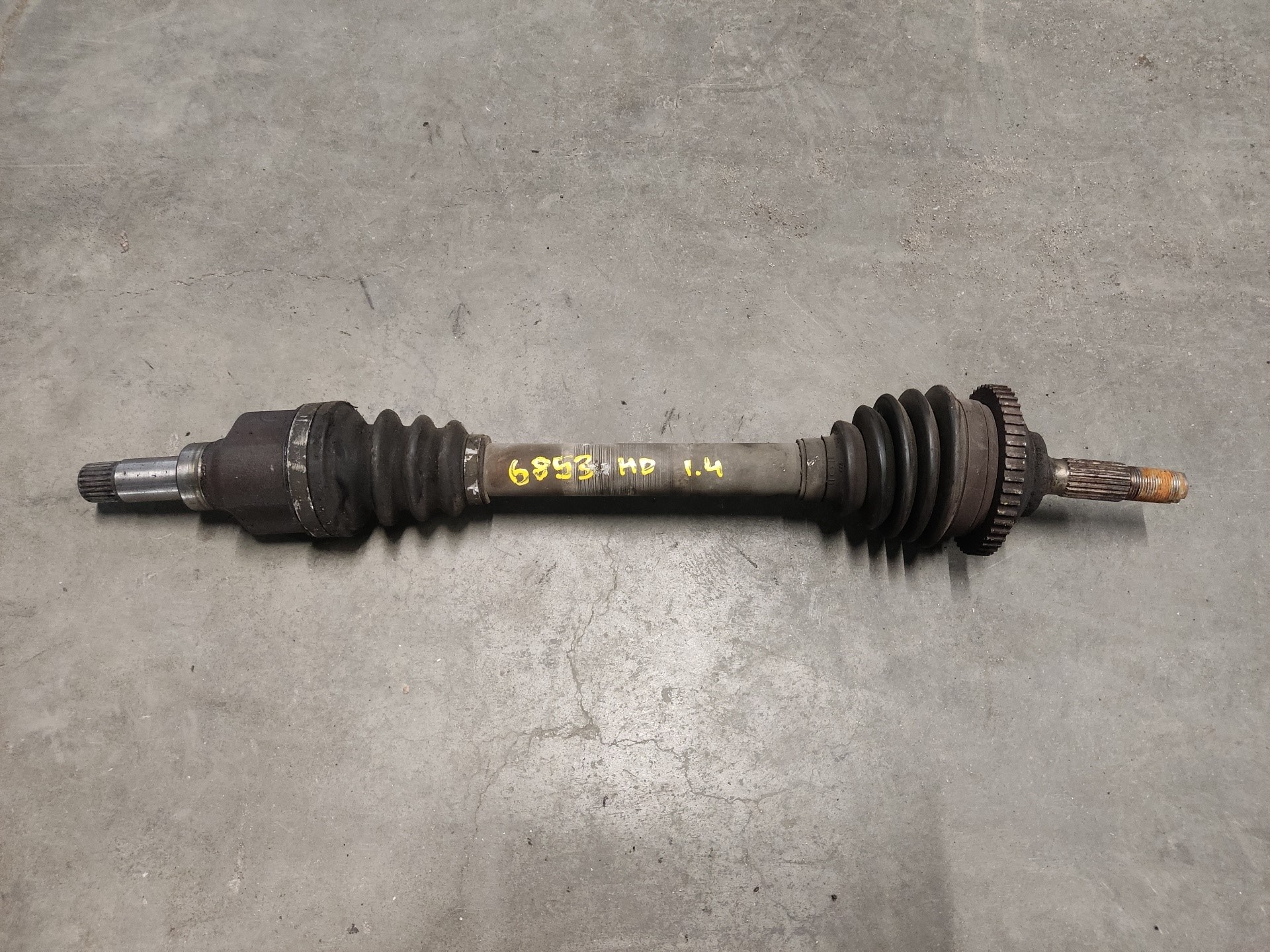 PEUGEOT 206 1 generation (1998-2009) Front Left Driveshaft TUBO214 24899441