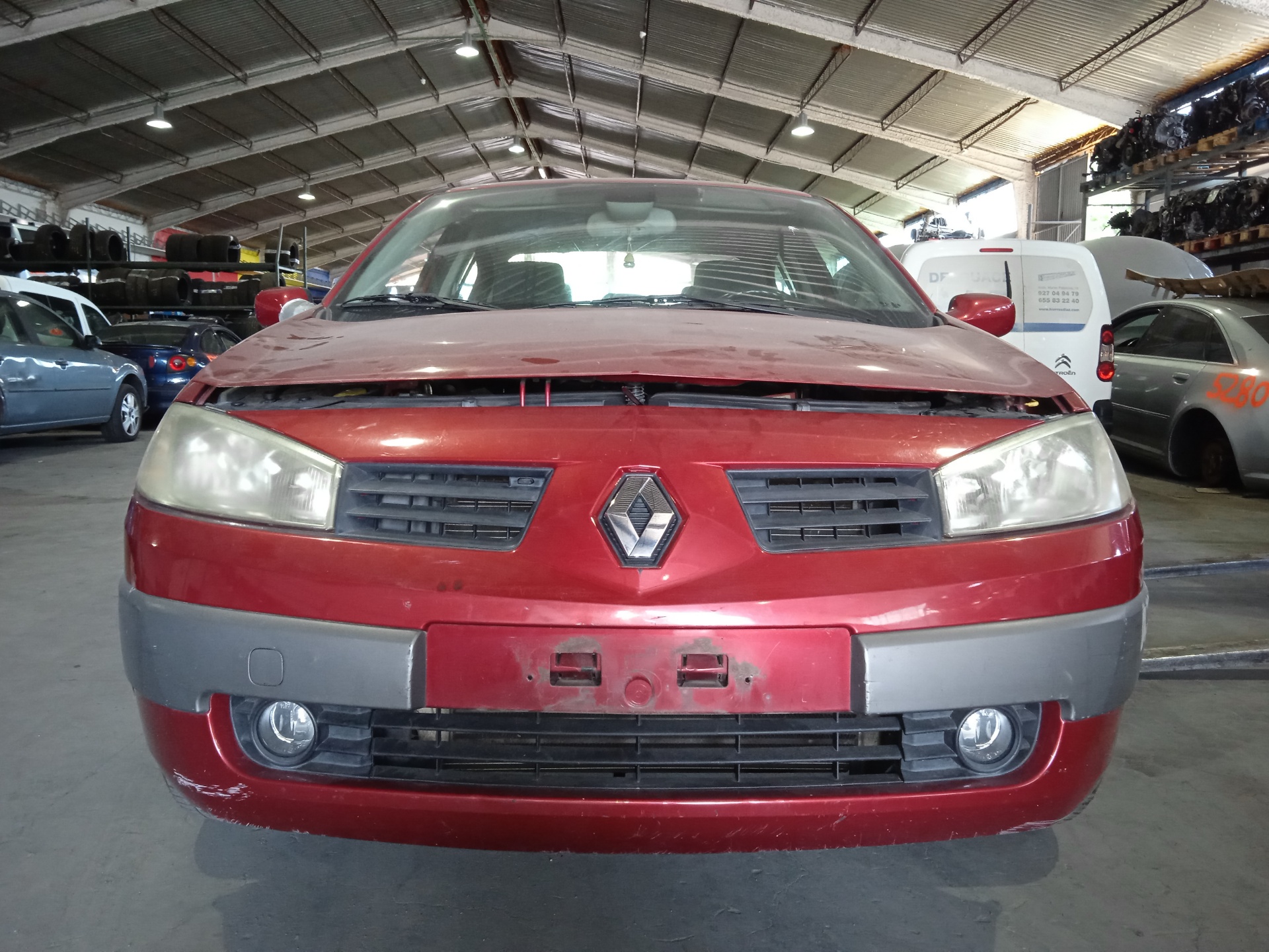 RENAULT Megane 2 generation (2002-2012) Кнопка стеклоподъемника передней левой двери ESTANTERÍA54 24888846