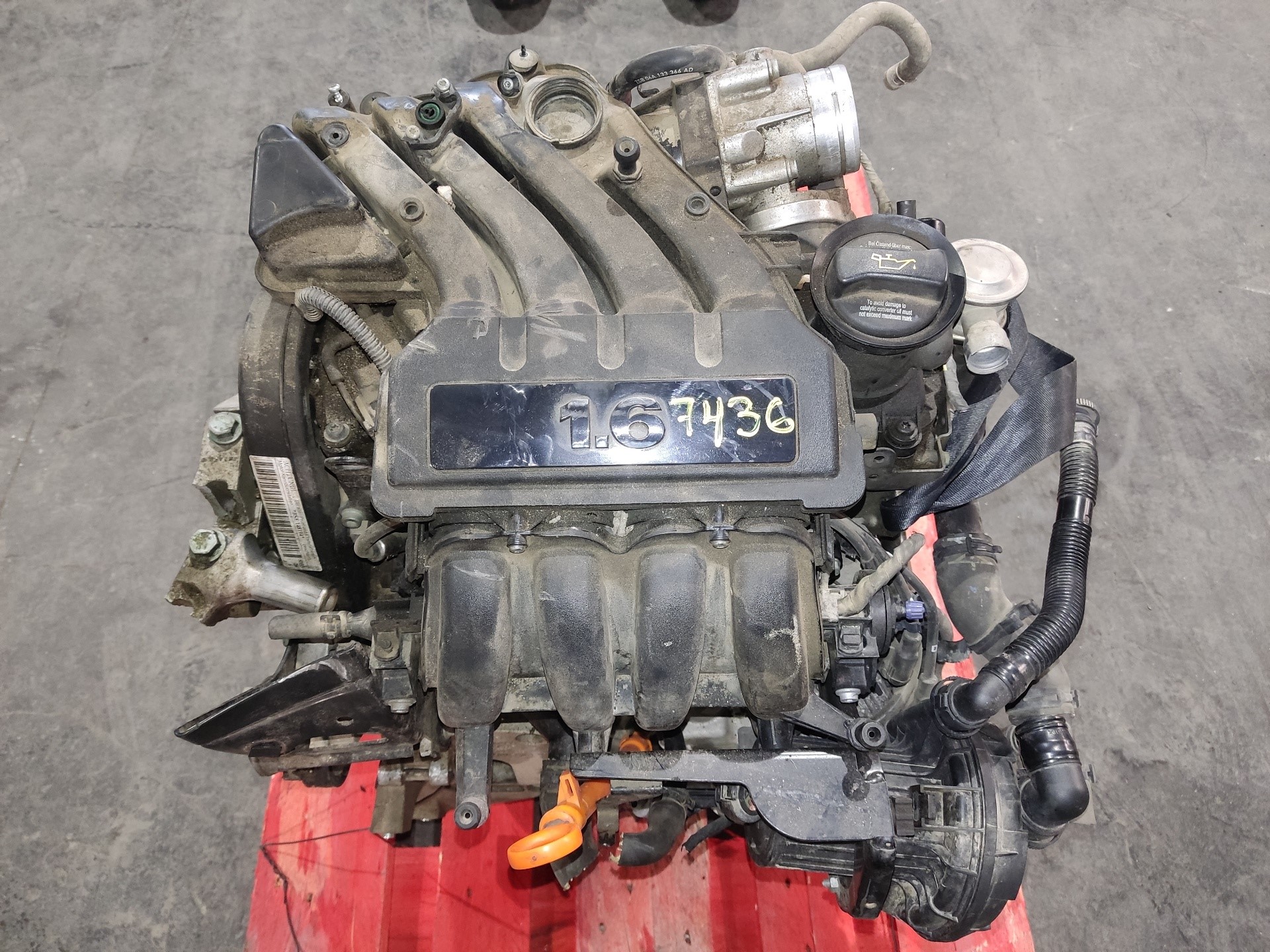 SEAT Leon 2 generation (2005-2012) Engine BSE 24900090