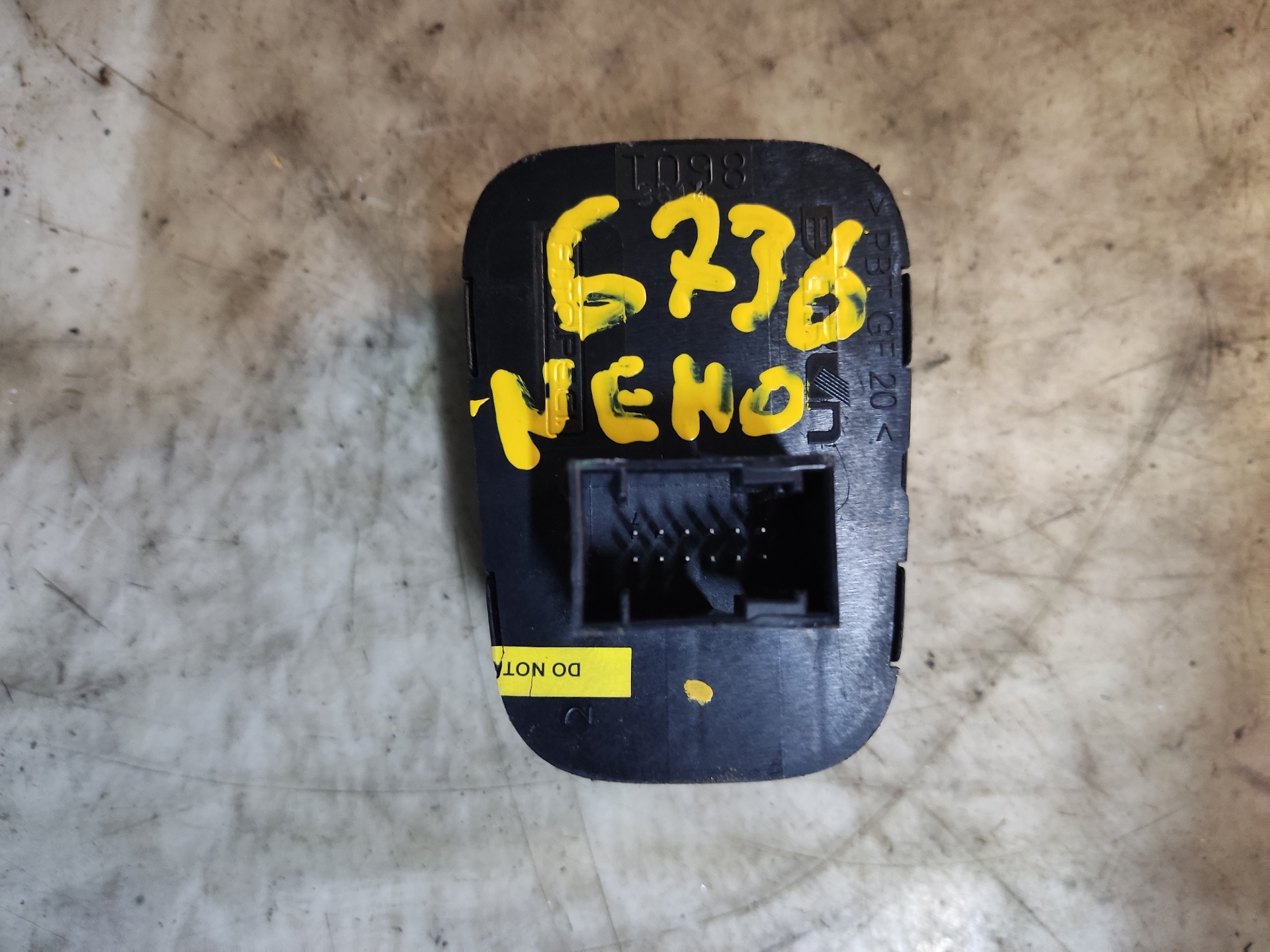 CITROËN Nemo 1 generation (2008-2015) Hazard button T098 24896230