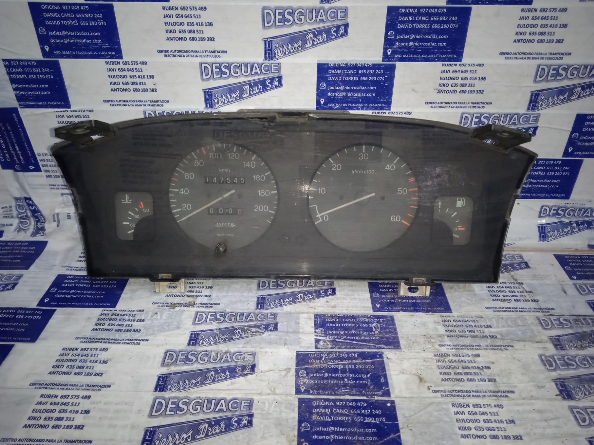 CITROËN ZX 1 generation (1991-1997) Speedometer ESTANTERÍA29 24888776
