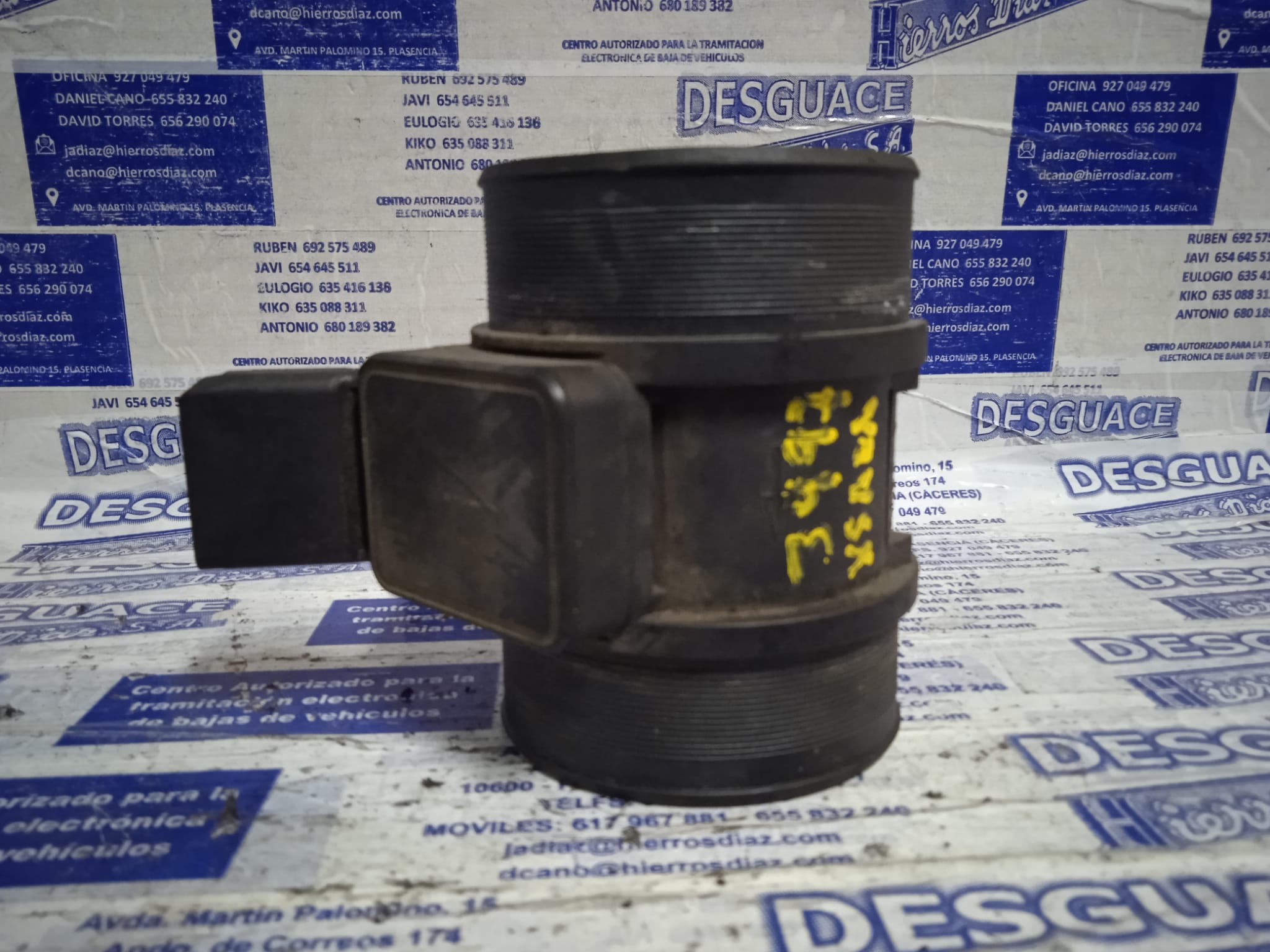 CITROËN Cee'd 1 generation (2007-2012) Mass Air Flow Sensor MAF ESTANTERÍA42 24889729