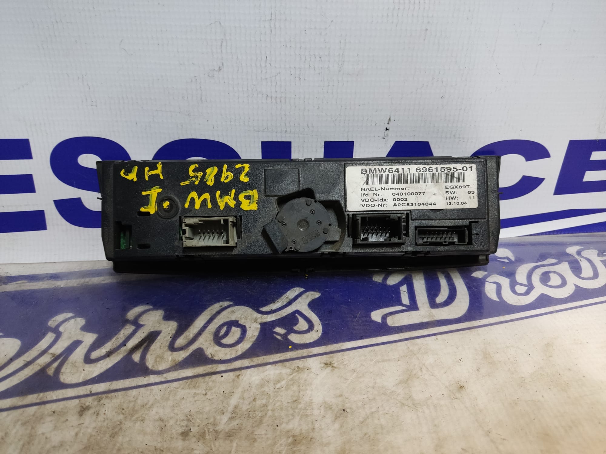 BMW 1 Series E81/E82/E87/E88 (2004-2013) Climate  Control Unit ESTANTERÍA85 24892001