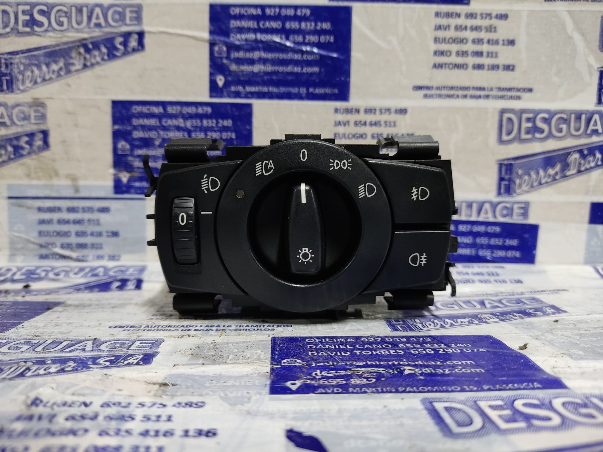 BMW 1 Series E81/E82/E87/E88 (2004-2013) Headlight Switch Control Unit ESTANTERÍA85 24891732