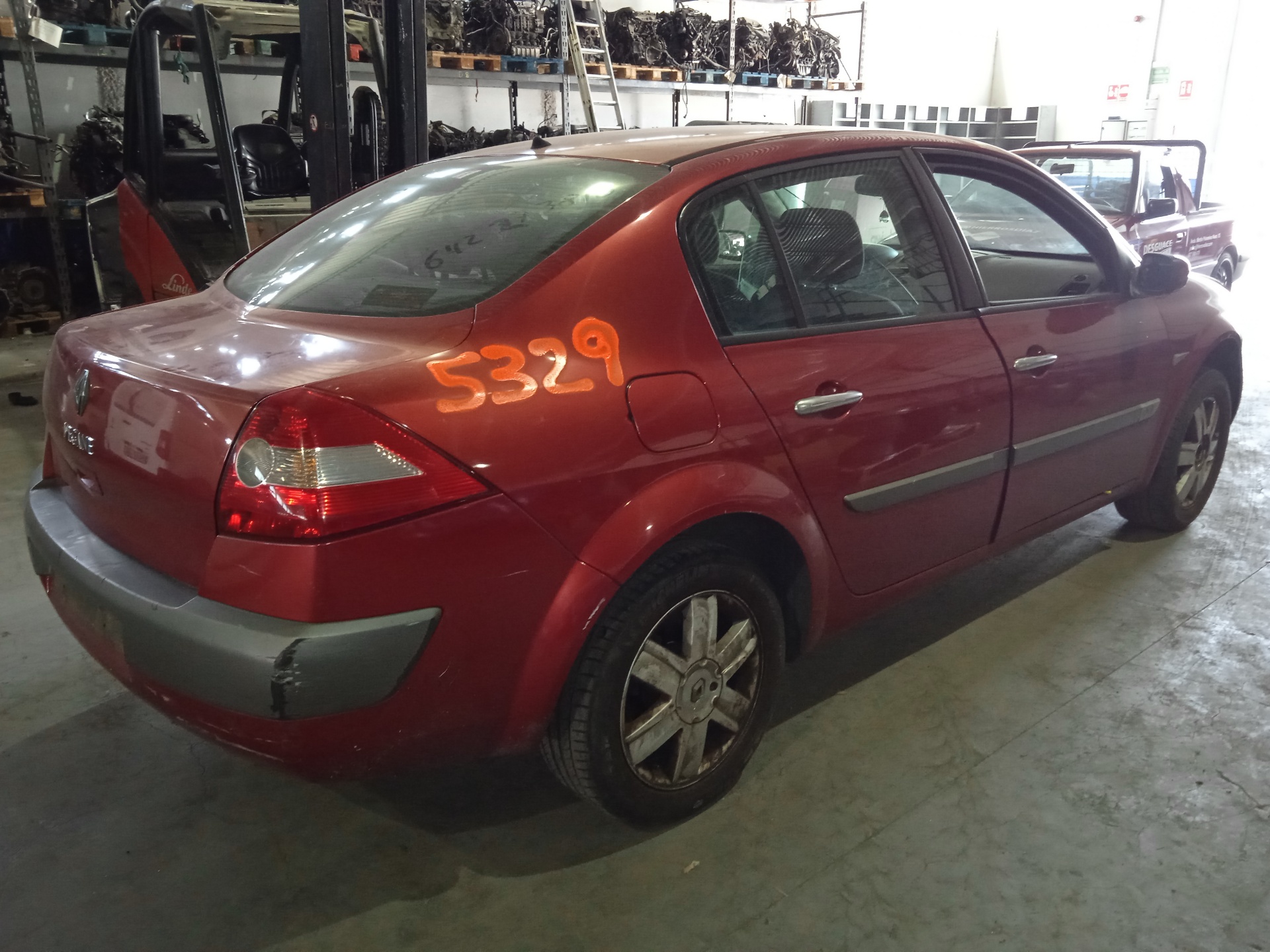 RENAULT Megane 2 generation (2002-2012) Кнопка стеклоподъемника передней левой двери ESTANTERÍA54 24888846